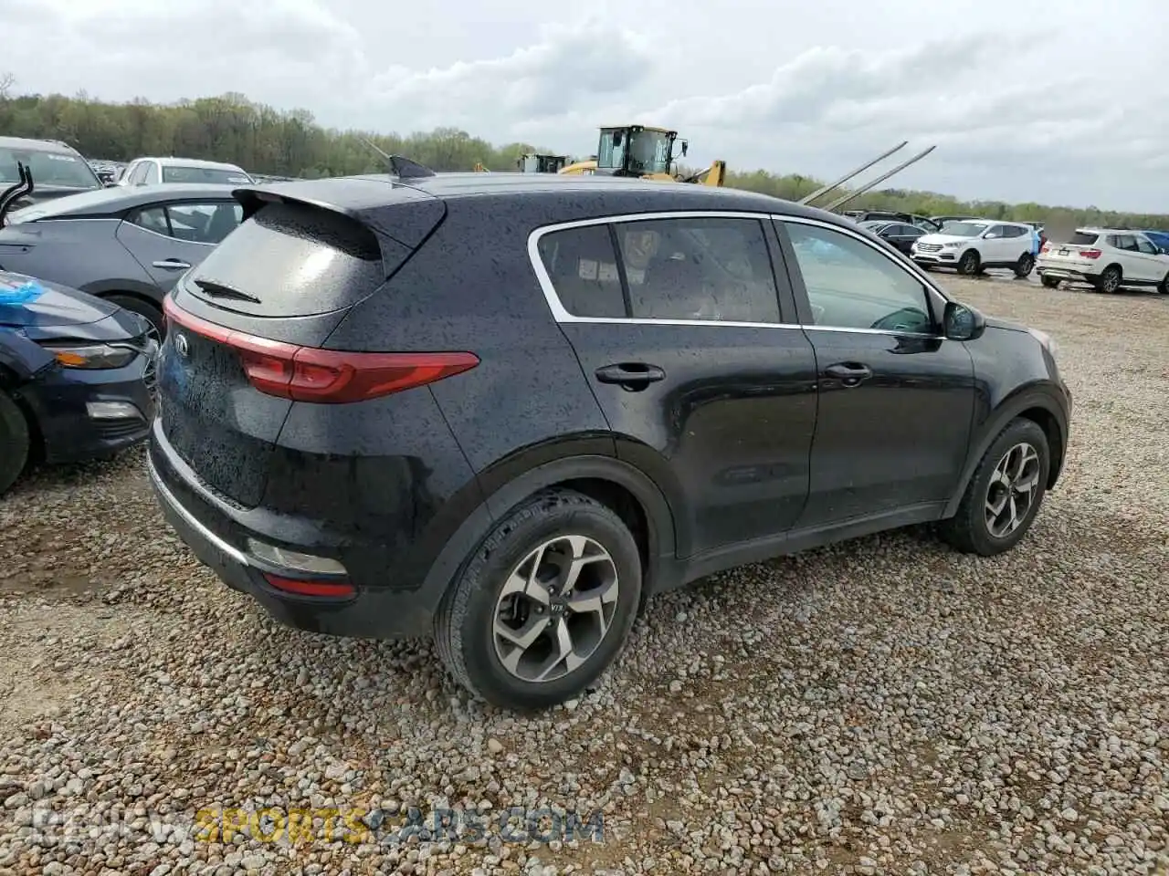 3 Photograph of a damaged car KNDPM3AC2M7926068 KIA SPORTAGE 2021