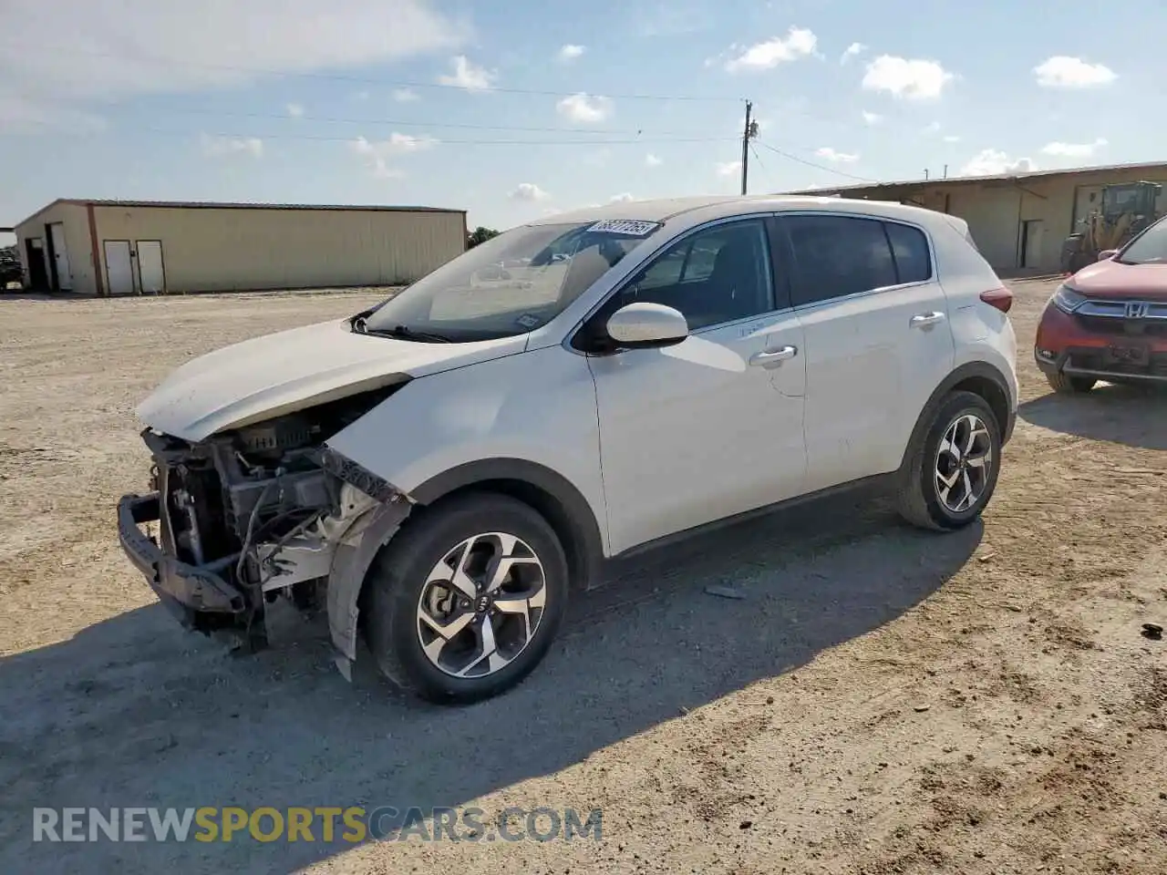 1 Photograph of a damaged car KNDPM3AC2M7940309 KIA SPORTAGE 2021