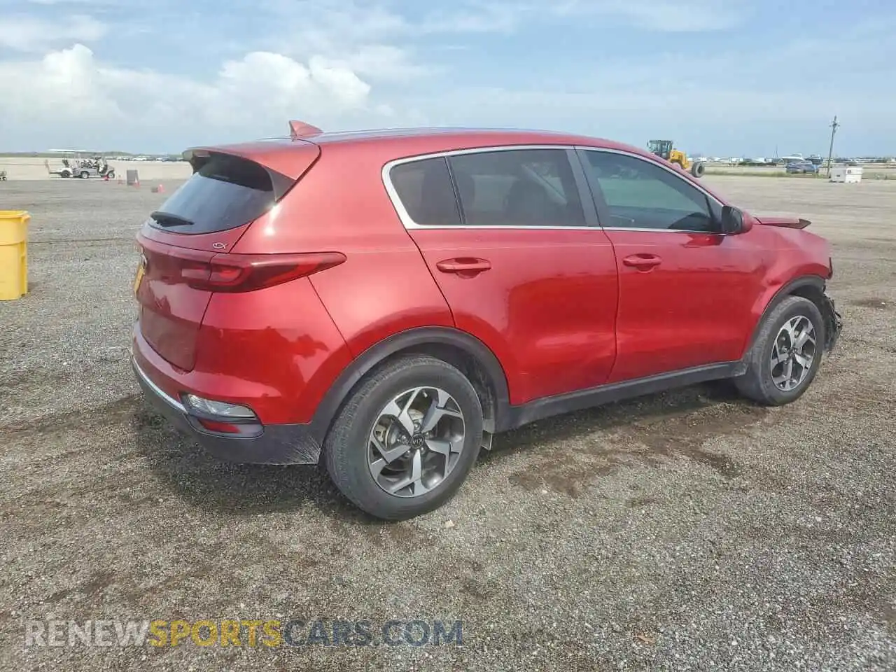 3 Фотография поврежденного автомобиля KNDPM3AC3M7845869 KIA SPORTAGE 2021