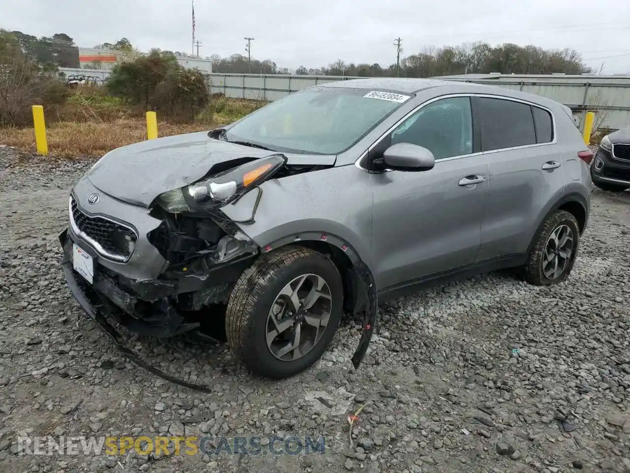 1 Photograph of a damaged car KNDPM3AC3M7855835 KIA SPORTAGE 2021
