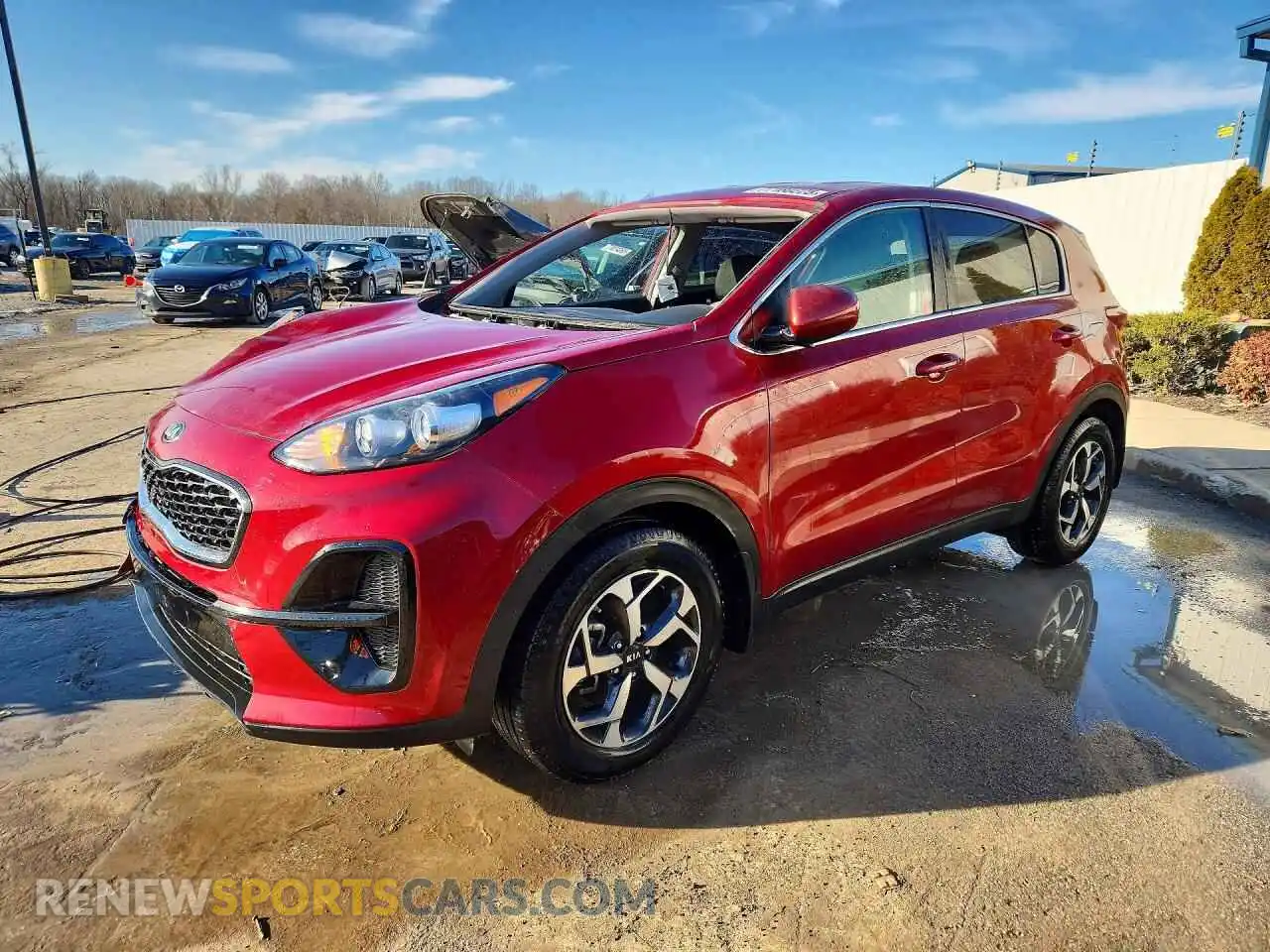 1 Photograph of a damaged car KNDPM3AC3M7868214 KIA SPORTAGE 2021