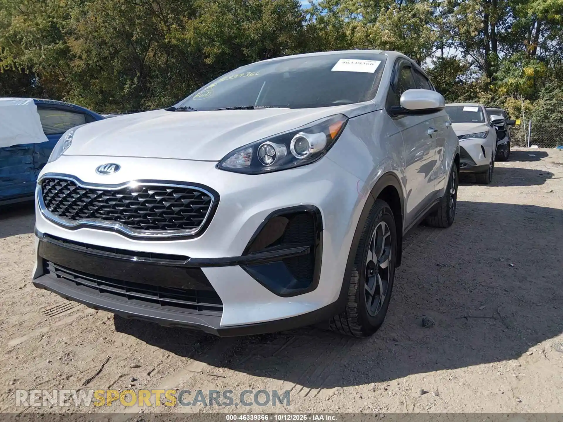 2 Photograph of a damaged car KNDPM3AC3M7887524 KIA SPORTAGE 2021