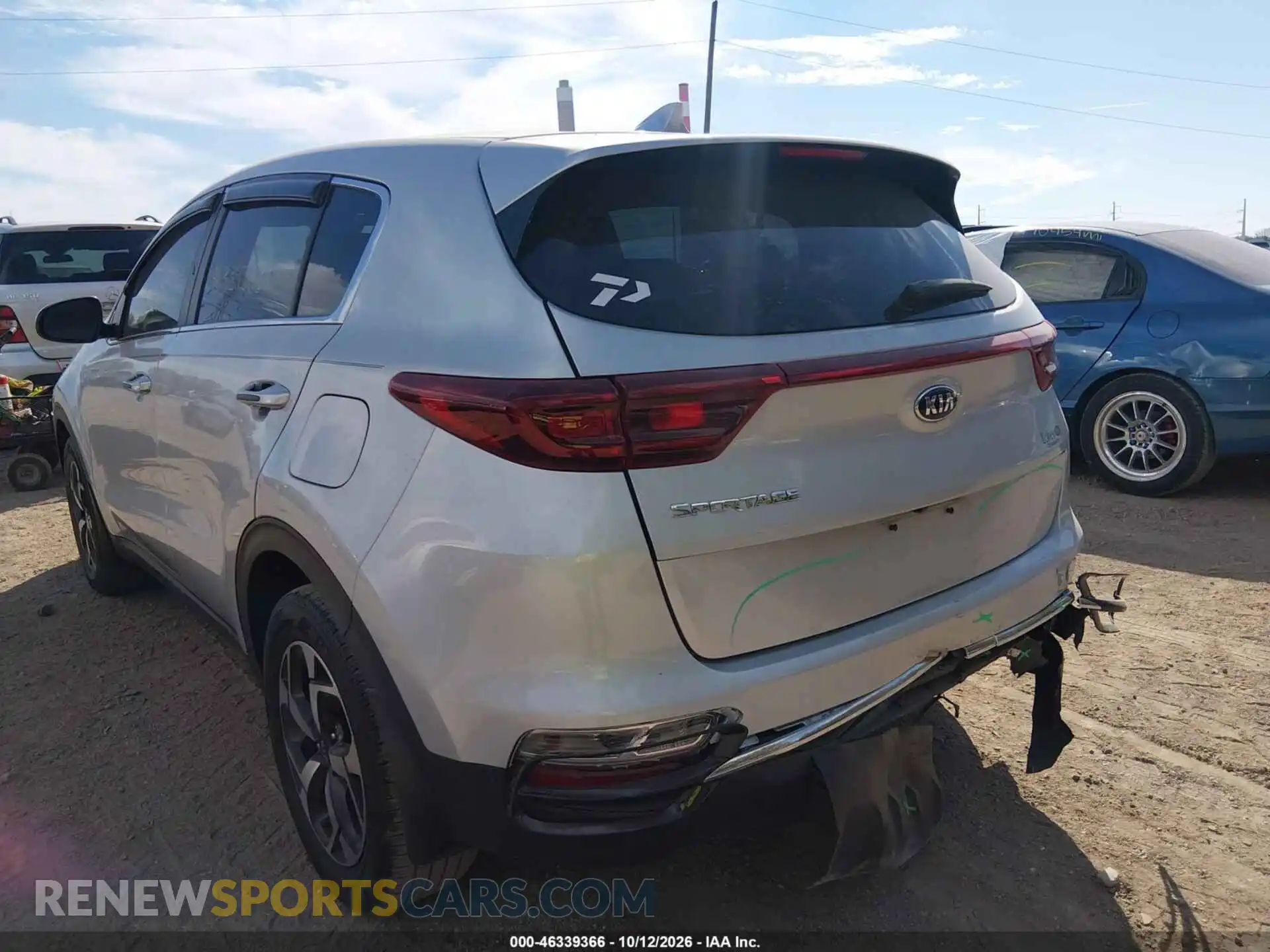3 Photograph of a damaged car KNDPM3AC3M7887524 KIA SPORTAGE 2021