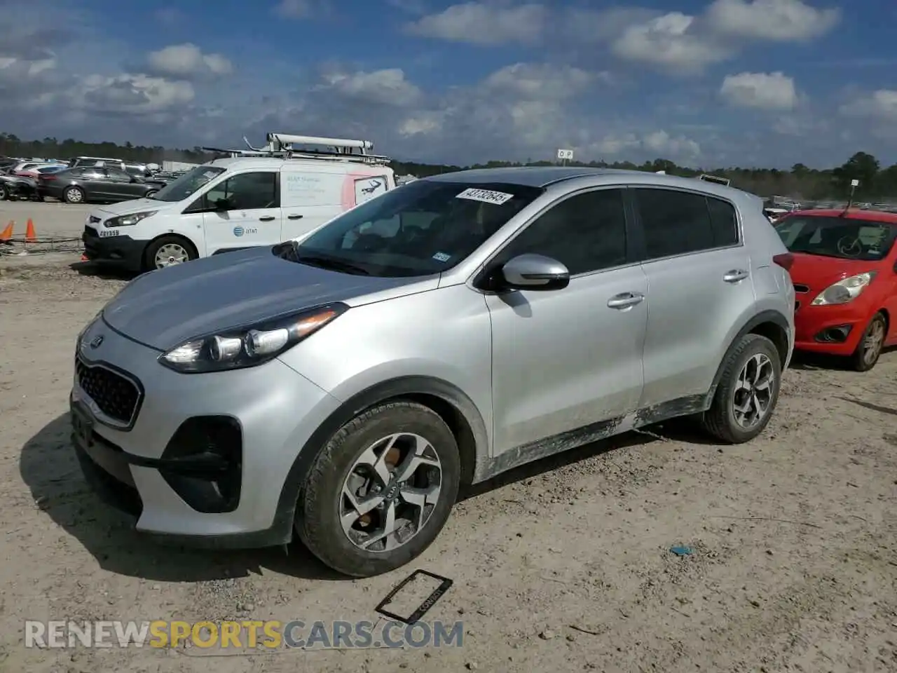 1 Photograph of a damaged car KNDPM3AC3M7888978 KIA SPORTAGE 2021