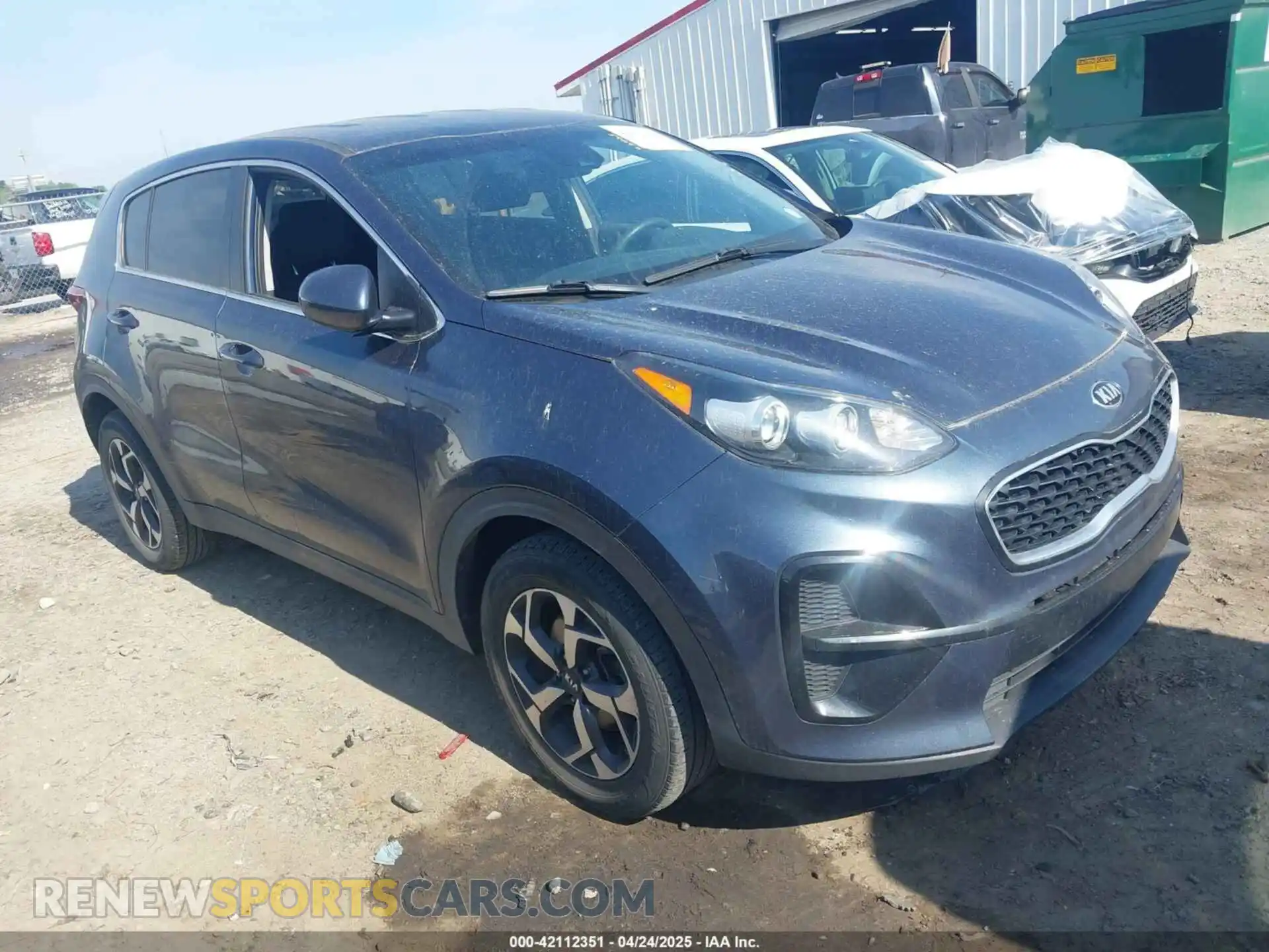 1 Photograph of a damaged car KNDPM3AC3M7894909 KIA SPORTAGE 2021