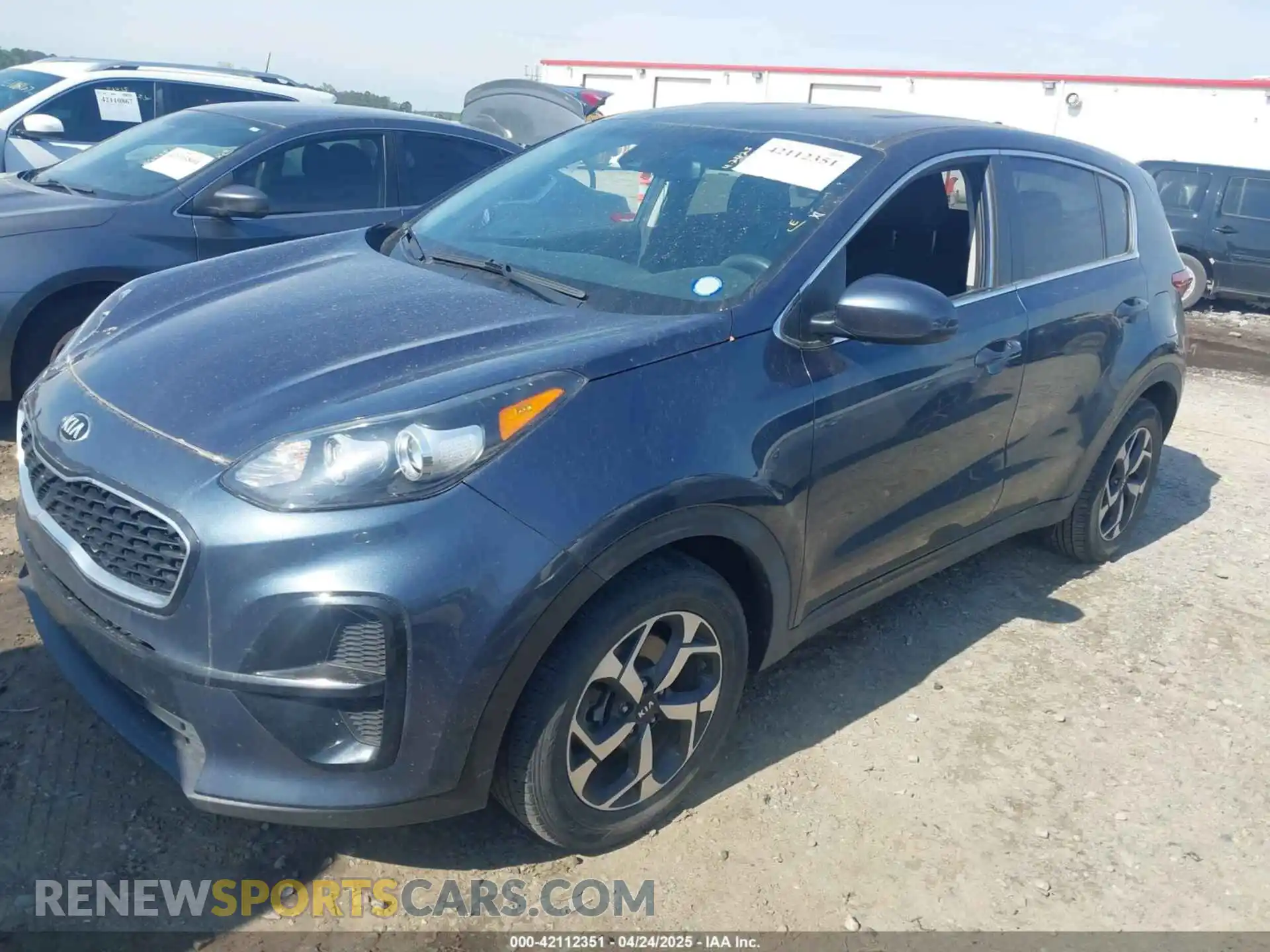 2 Photograph of a damaged car KNDPM3AC3M7894909 KIA SPORTAGE 2021