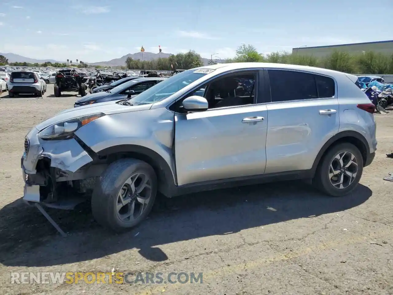 1 Photograph of a damaged car KNDPM3AC3M7895249 KIA SPORTAGE 2021