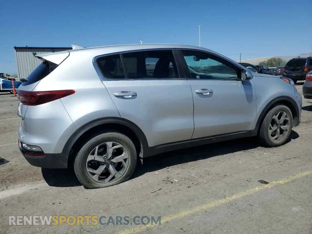 3 Photograph of a damaged car KNDPM3AC3M7895249 KIA SPORTAGE 2021