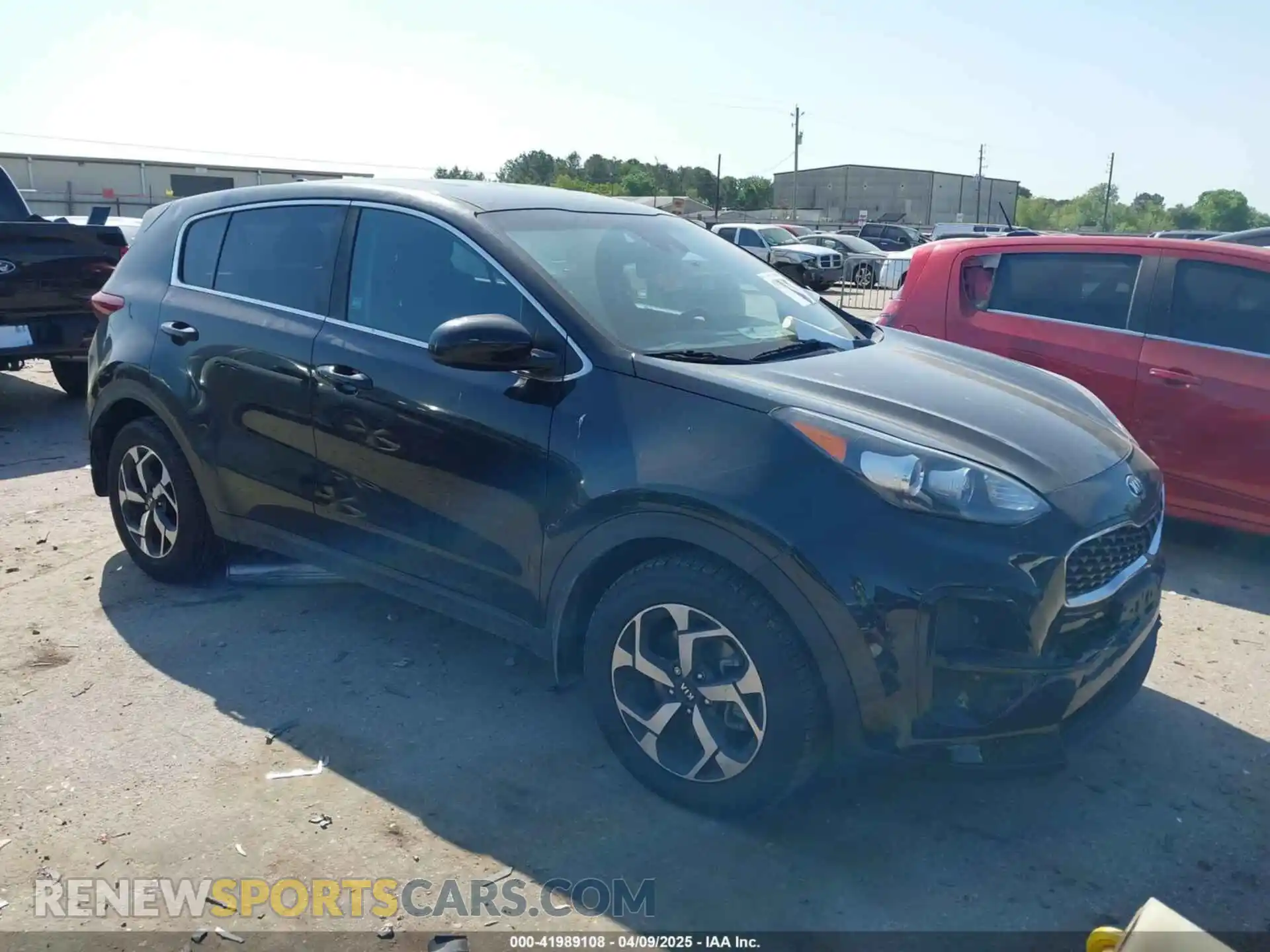 1 Photograph of a damaged car KNDPM3AC3M7901082 KIA SPORTAGE 2021