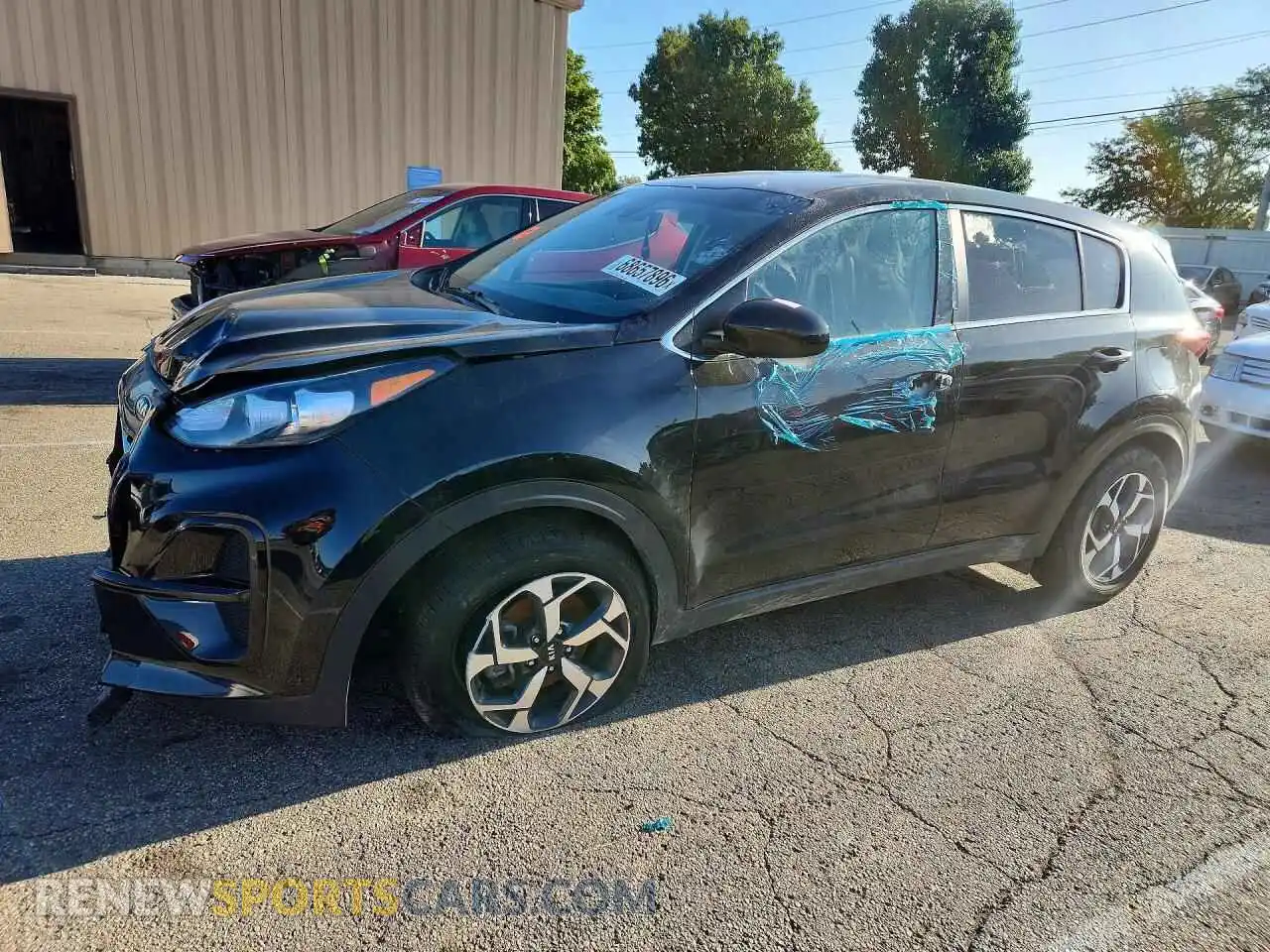 1 Photograph of a damaged car KNDPM3AC3M7901454 KIA SPORTAGE 2021
