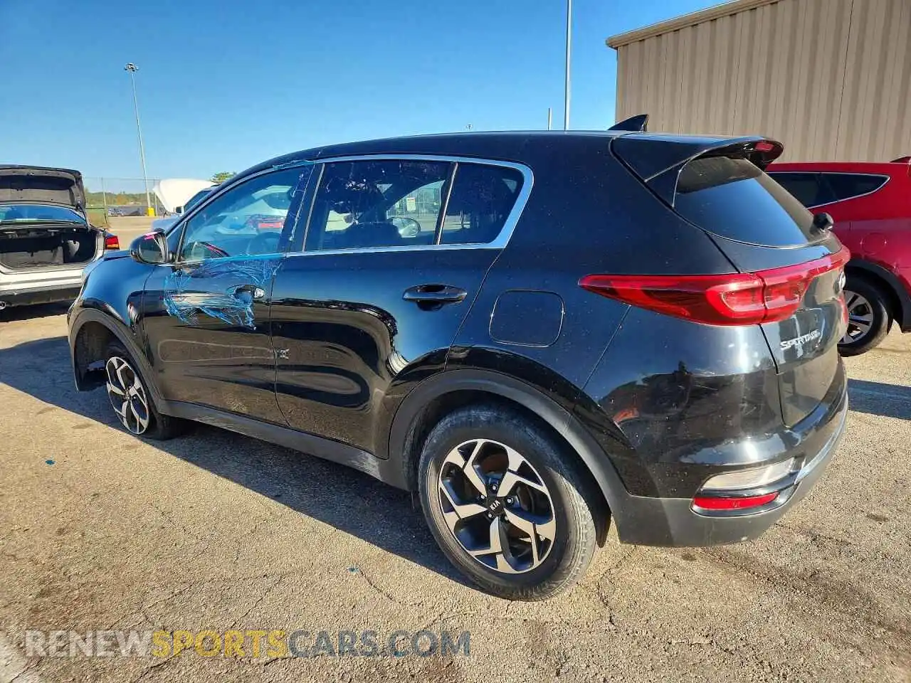 2 Photograph of a damaged car KNDPM3AC3M7901454 KIA SPORTAGE 2021