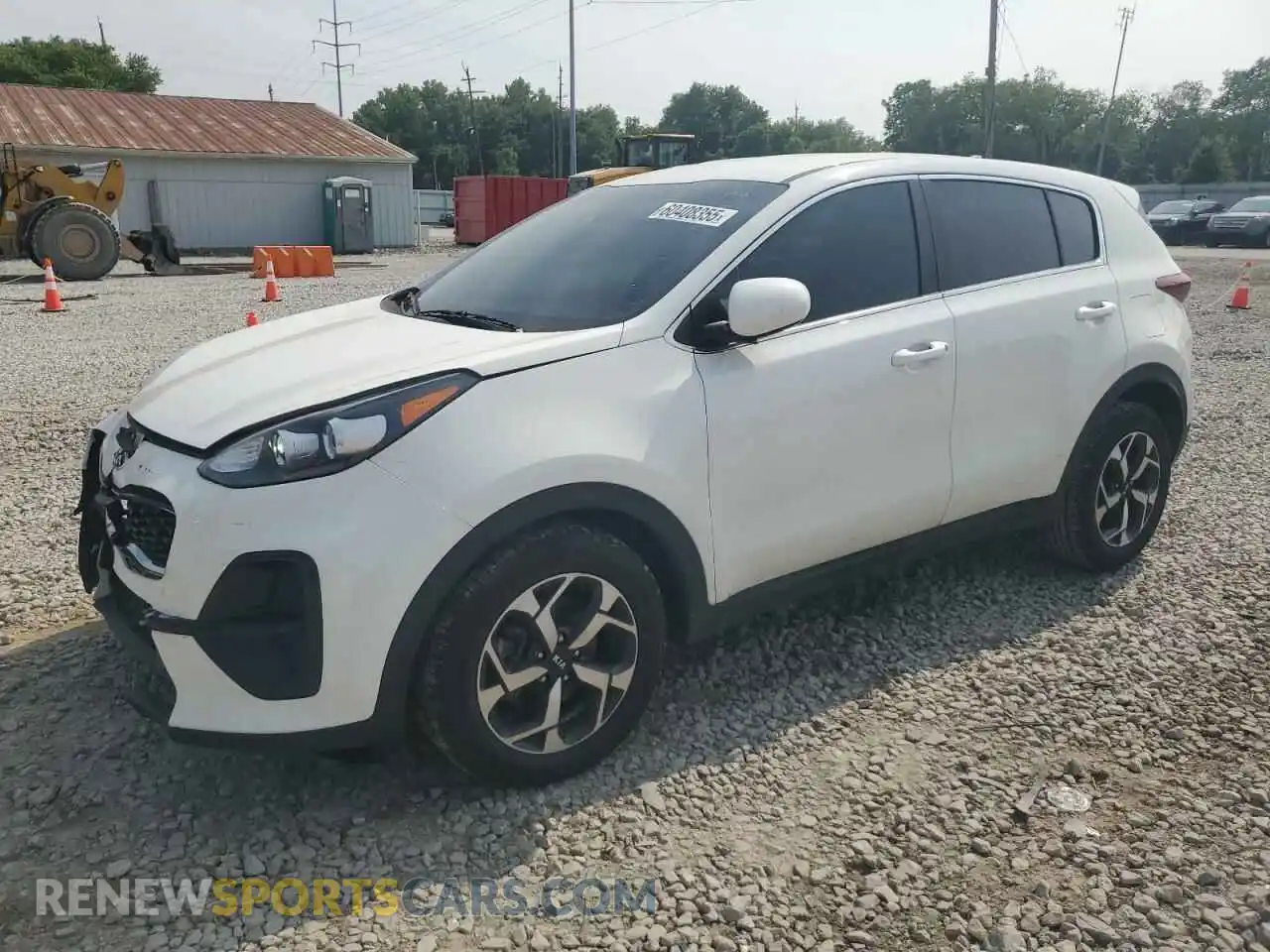 1 Photograph of a damaged car KNDPM3AC3M7906993 KIA SPORTAGE 2021