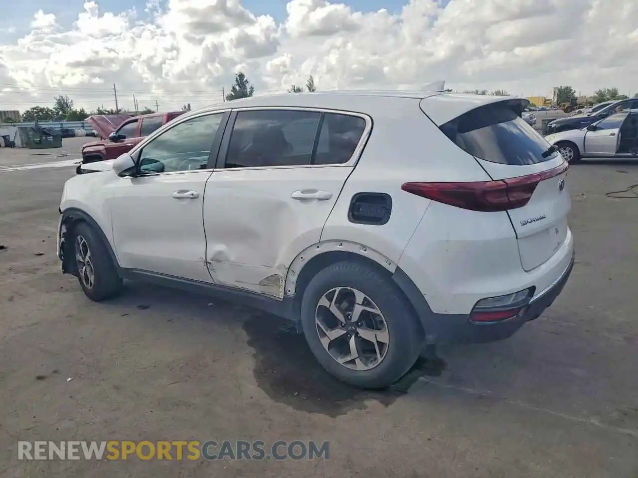 2 Фотография поврежденного автомобиля KNDPM3AC3M7914169 KIA SPORTAGE 2021