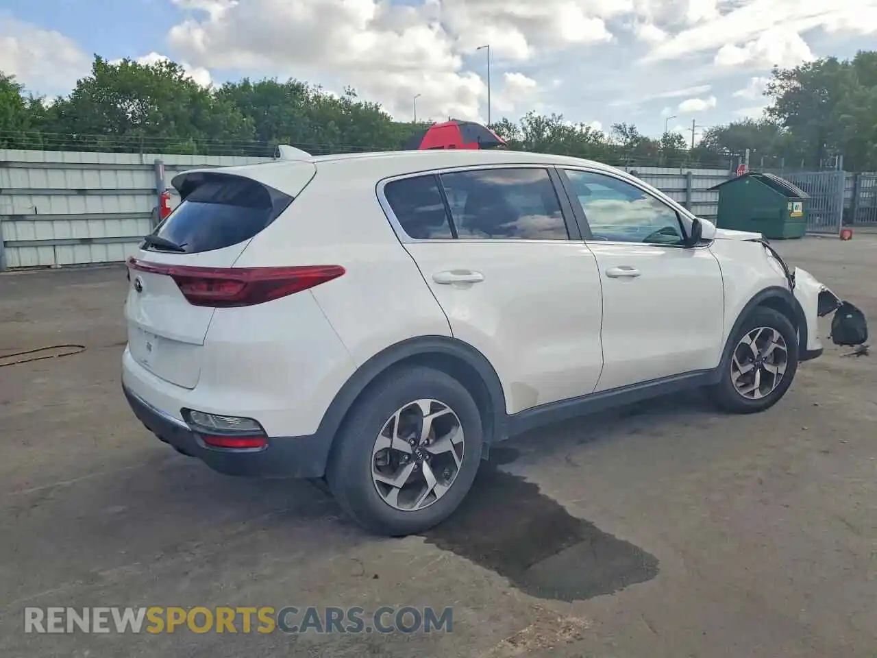 3 Фотография поврежденного автомобиля KNDPM3AC3M7914169 KIA SPORTAGE 2021