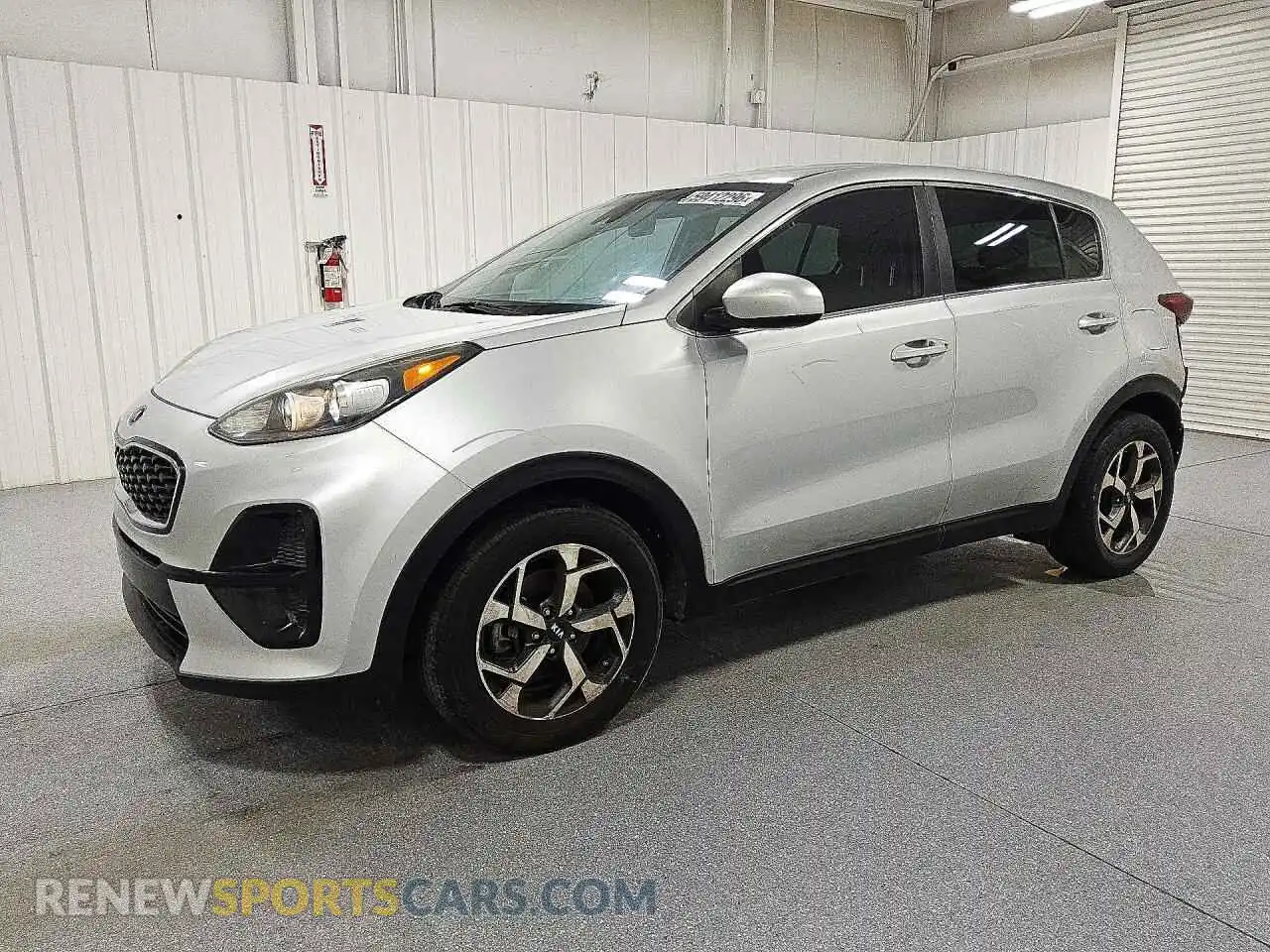 1 Photograph of a damaged car KNDPM3AC3M7916004 KIA SPORTAGE 2021