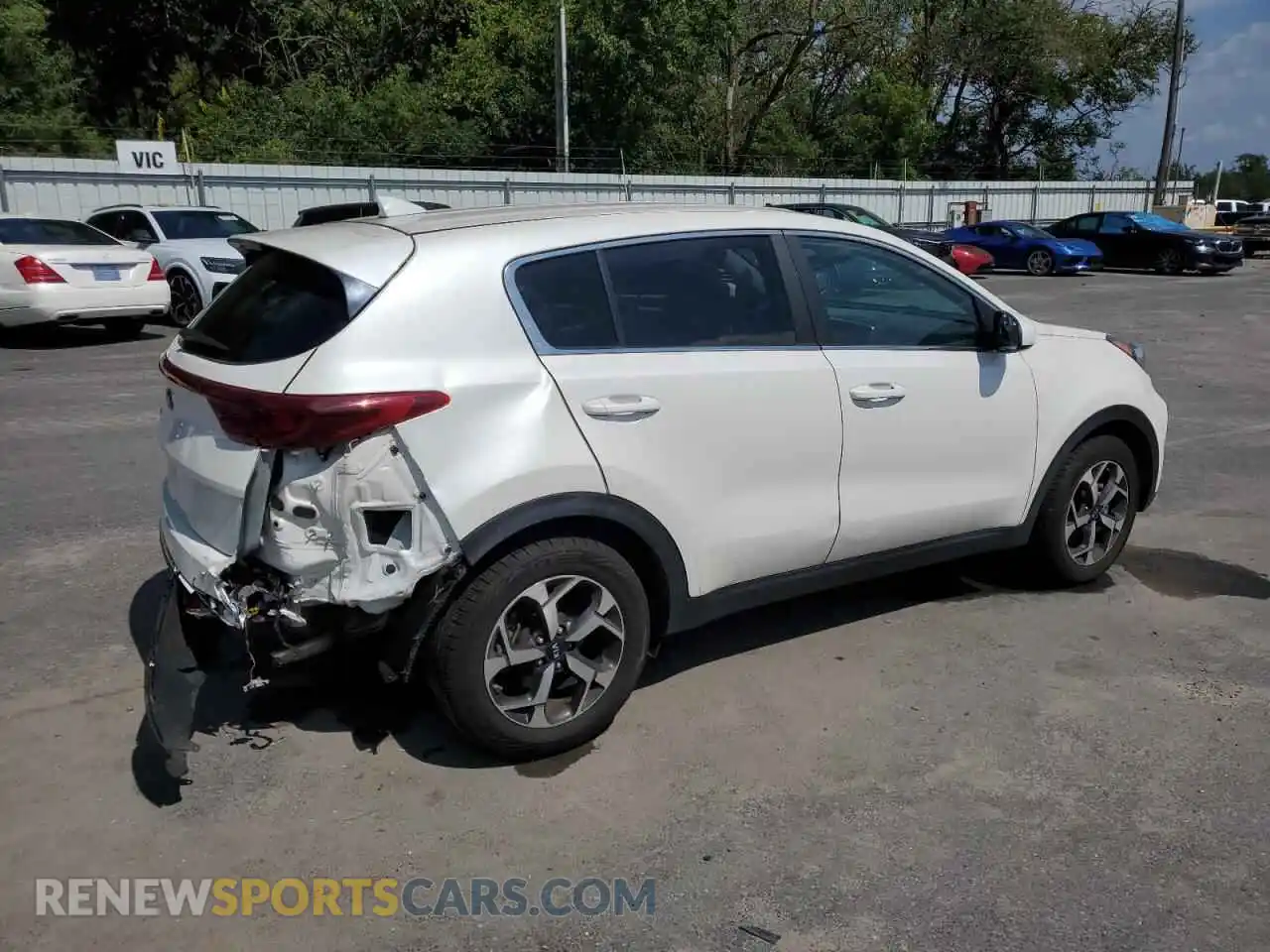 3 Photograph of a damaged car KNDPM3AC3M7937516 KIA SPORTAGE 2021