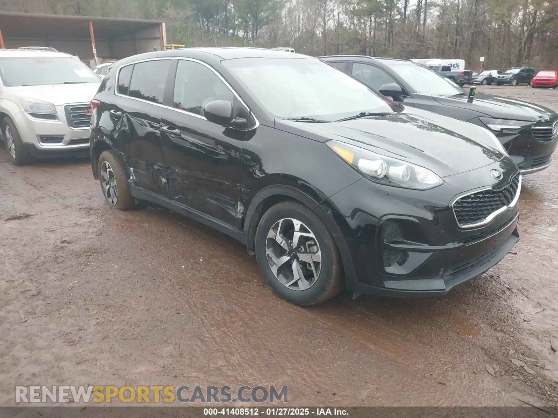 1 Photograph of a damaged car KNDPM3AC4M7844830 KIA SPORTAGE 2021