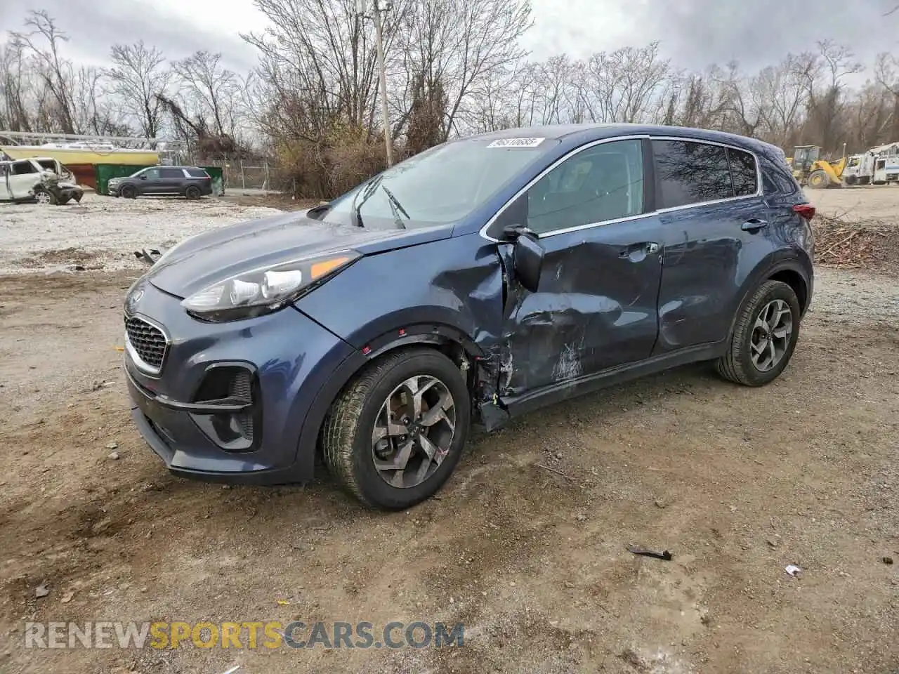1 Photograph of a damaged car KNDPM3AC4M7895700 KIA SPORTAGE 2021