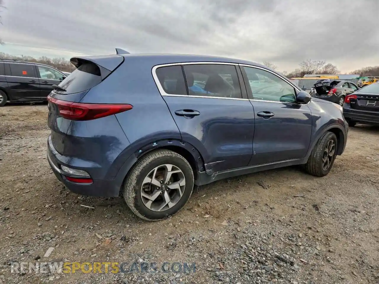 3 Photograph of a damaged car KNDPM3AC4M7895700 KIA SPORTAGE 2021