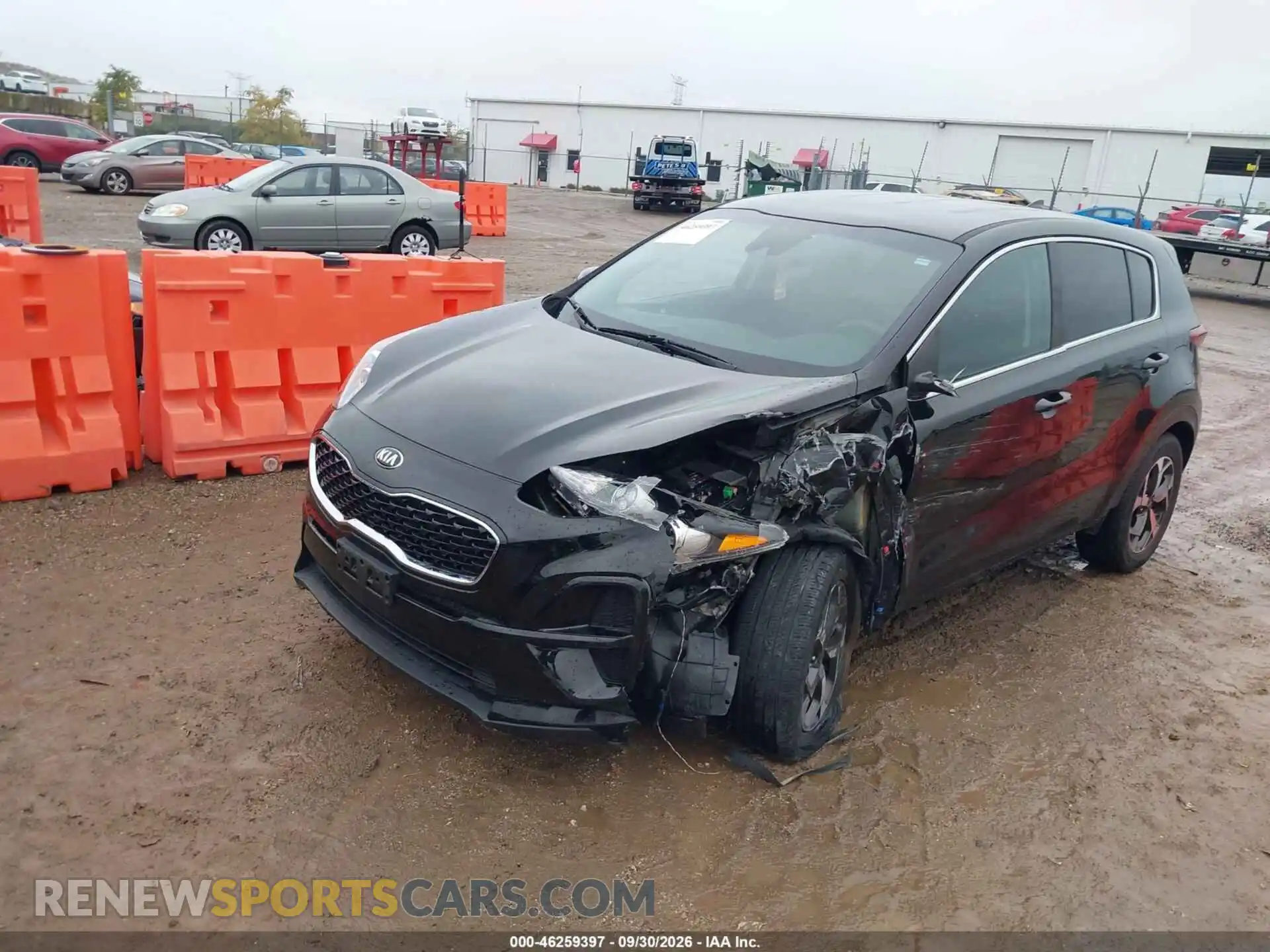 2 Фотография поврежденного автомобиля KNDPM3AC4M7910910 KIA SPORTAGE 2021
