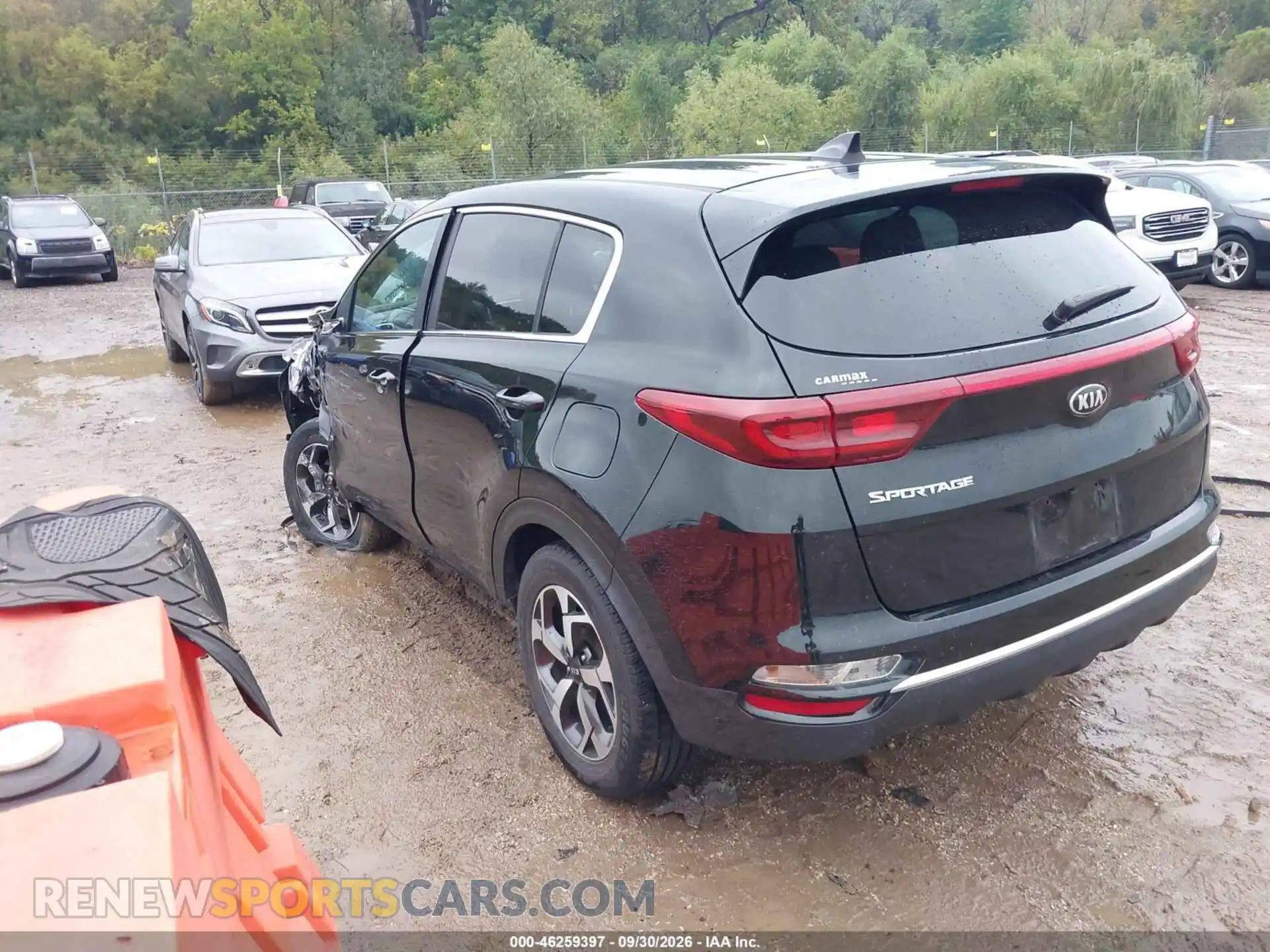 3 Фотография поврежденного автомобиля KNDPM3AC4M7910910 KIA SPORTAGE 2021