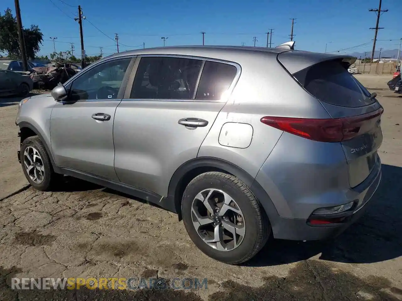 2 Photograph of a damaged car KNDPM3AC4M7911300 KIA SPORTAGE 2021