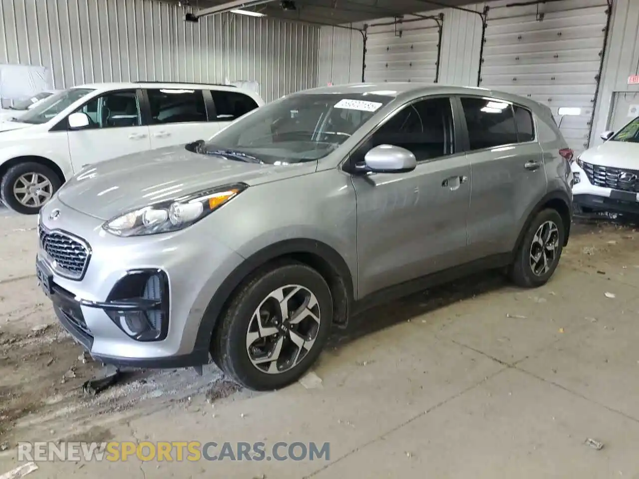 1 Photograph of a damaged car KNDPM3AC4M7914987 KIA SPORTAGE 2021
