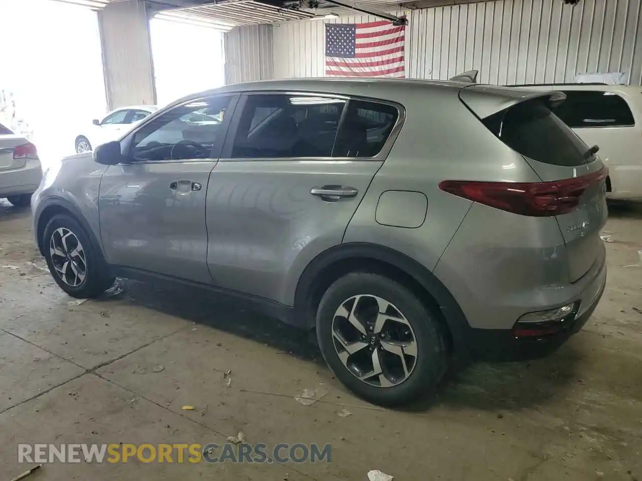 2 Photograph of a damaged car KNDPM3AC4M7914987 KIA SPORTAGE 2021