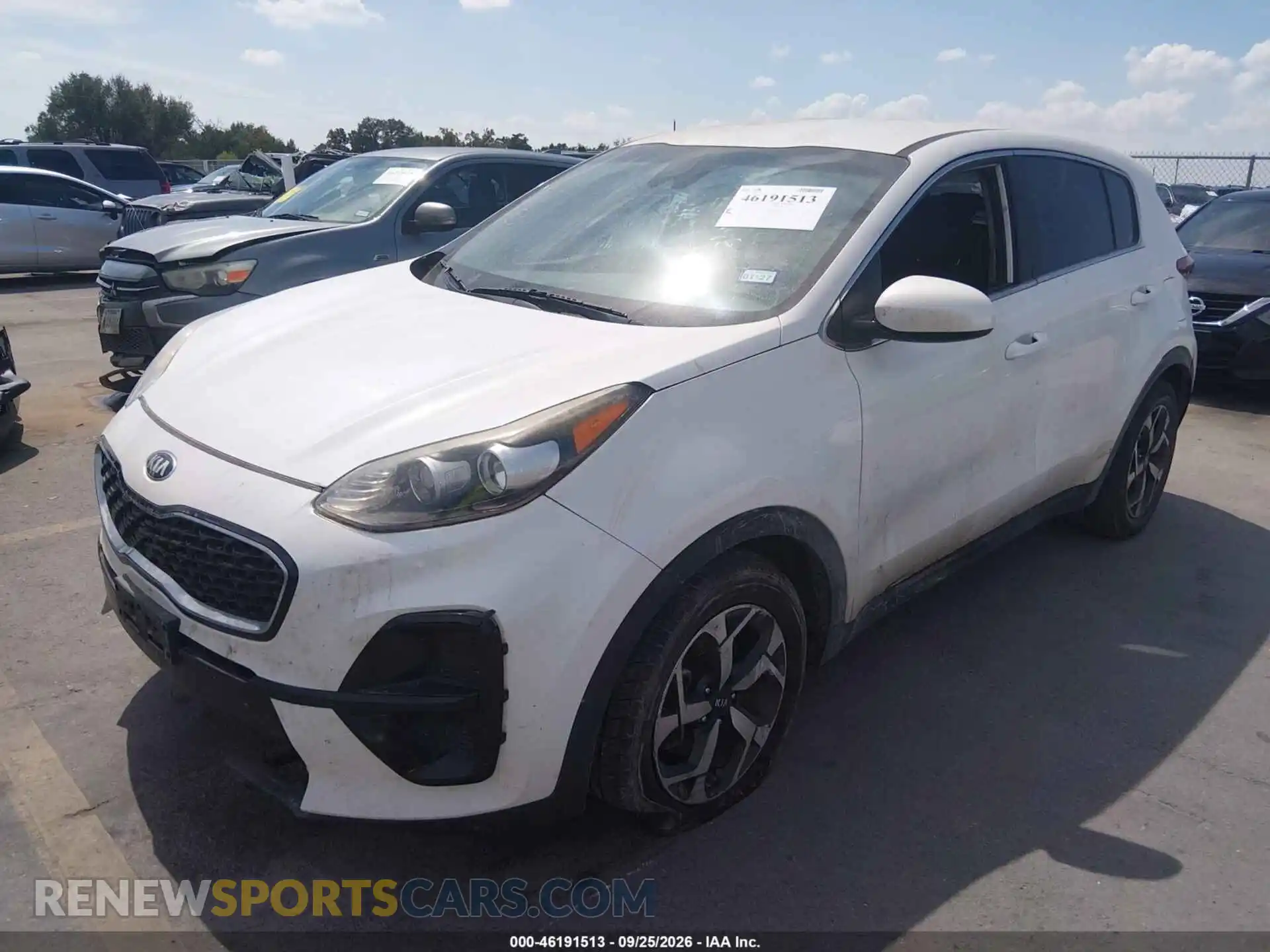 2 Photograph of a damaged car KNDPM3AC4M7916030 KIA SPORTAGE 2021