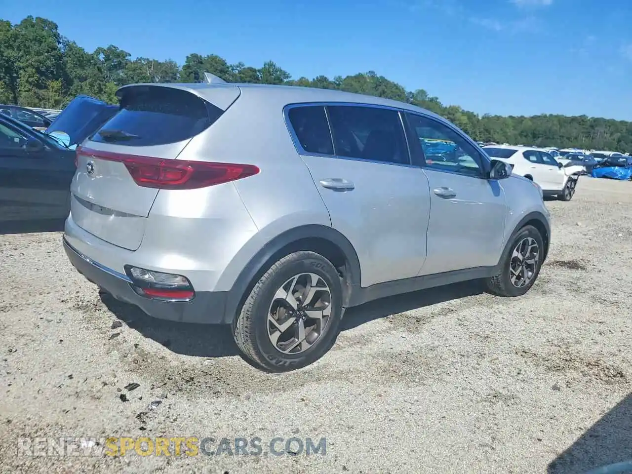 3 fotografías del automóvil dañado KNDPM3AC4M7918053 KIA SPORTAGE 2021