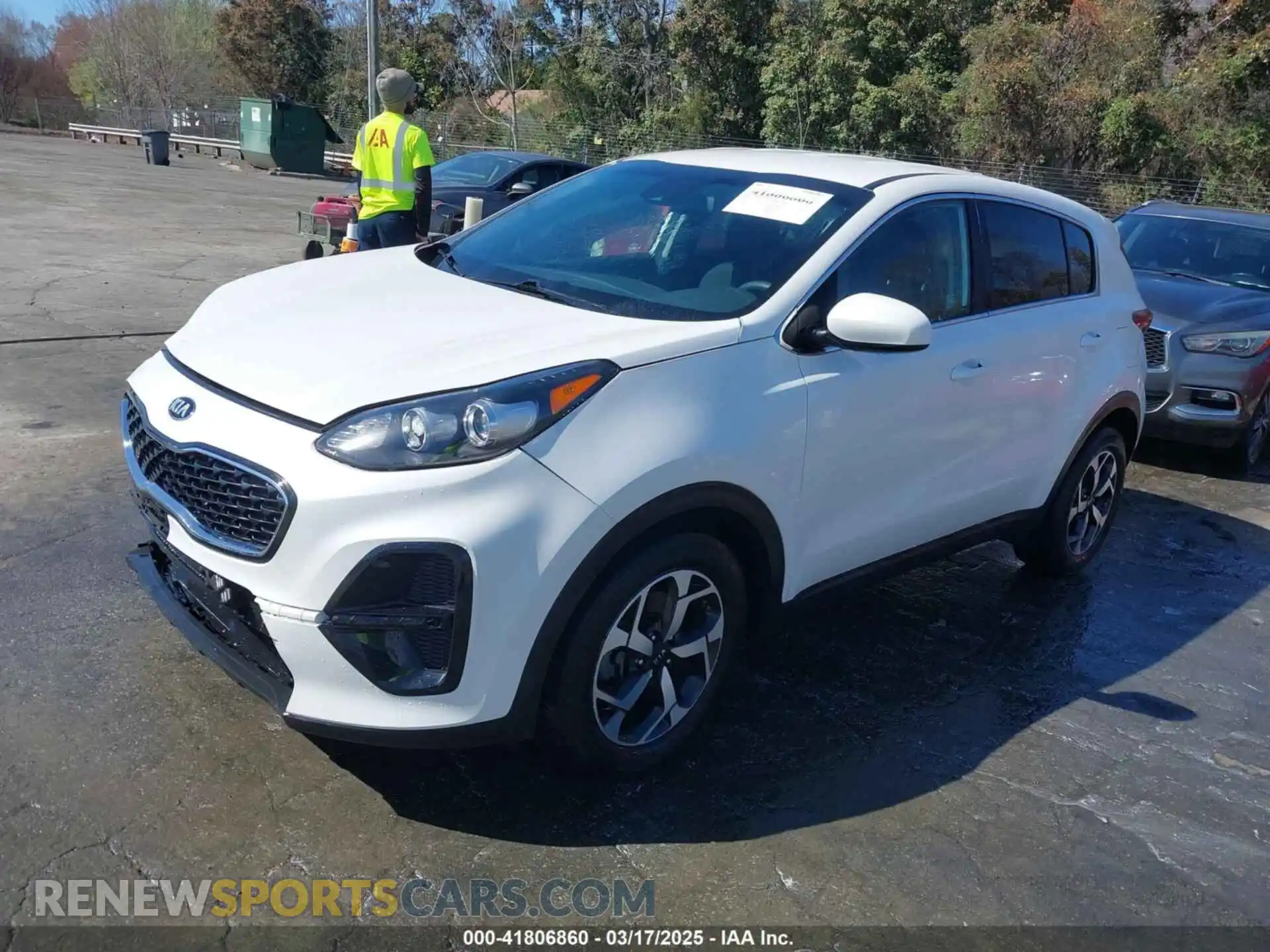 2 Photograph of a damaged car KNDPM3AC4M7933748 KIA SPORTAGE 2021