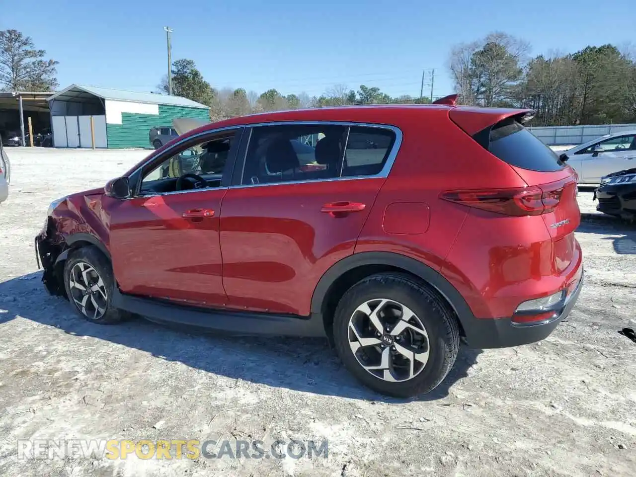 2 Photograph of a damaged car KNDPM3AC4M7933927 KIA SPORTAGE 2021