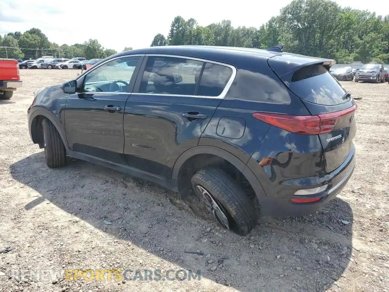 2 fotografías del automóvil dañado KNDPM3AC4M7934298 KIA SPORTAGE 2021
