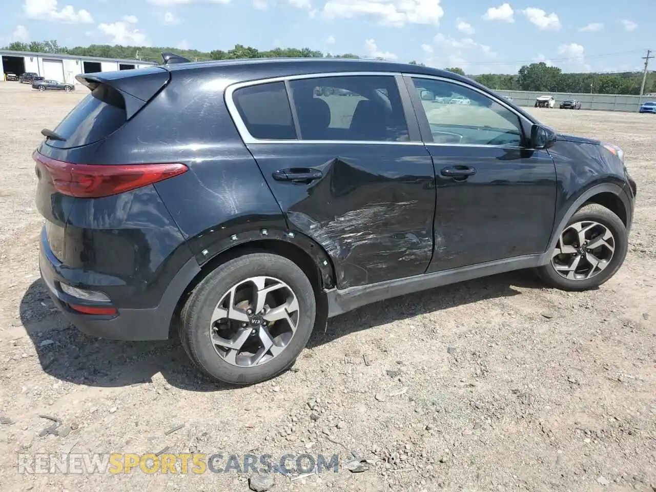 3 fotografías del automóvil dañado KNDPM3AC4M7934298 KIA SPORTAGE 2021