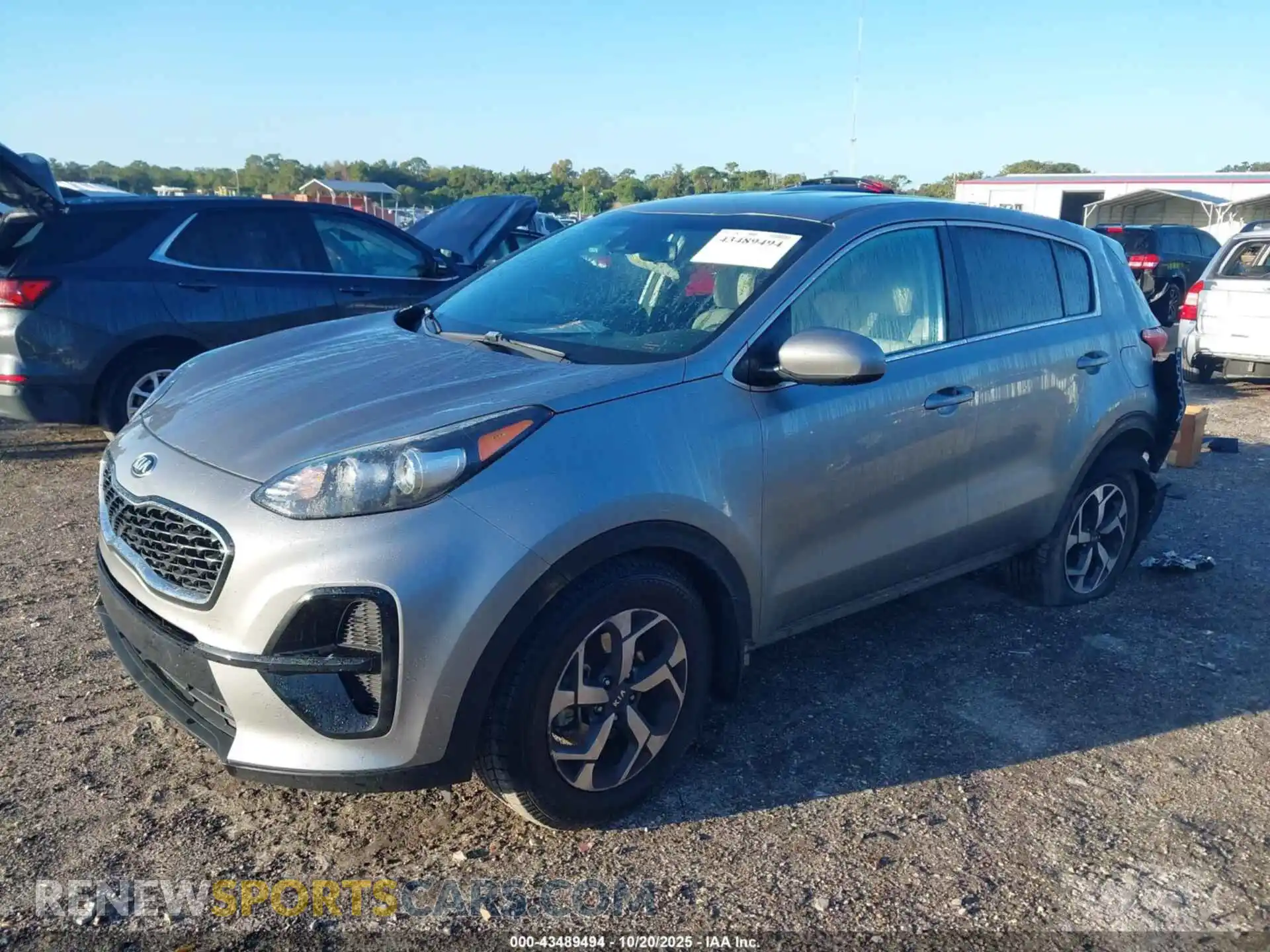 2 Photograph of a damaged car KNDPM3AC4M7939114 KIA SPORTAGE 2021