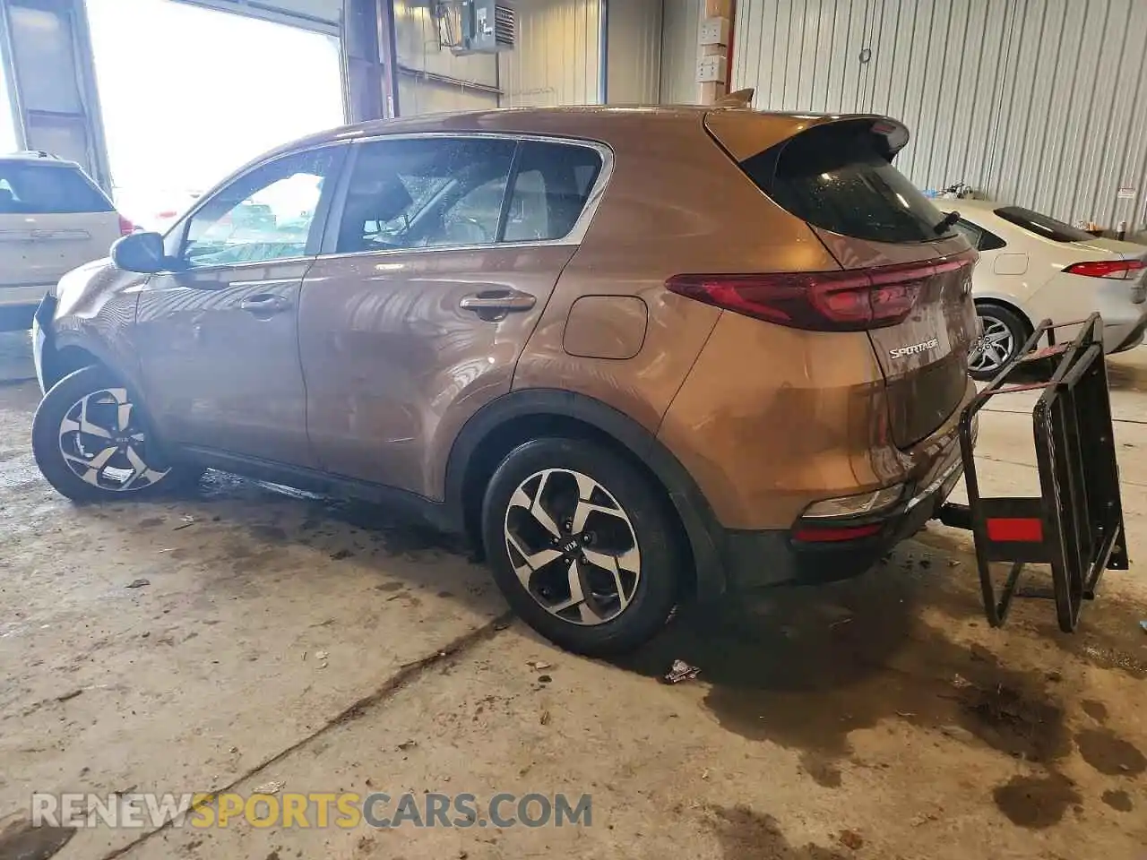 2 Фотография поврежденного автомобиля KNDPM3AC5M7858557 KIA SPORTAGE 2021