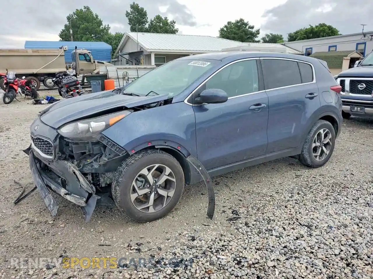 1 Photograph of a damaged car KNDPM3AC5M7865525 KIA SPORTAGE 2021