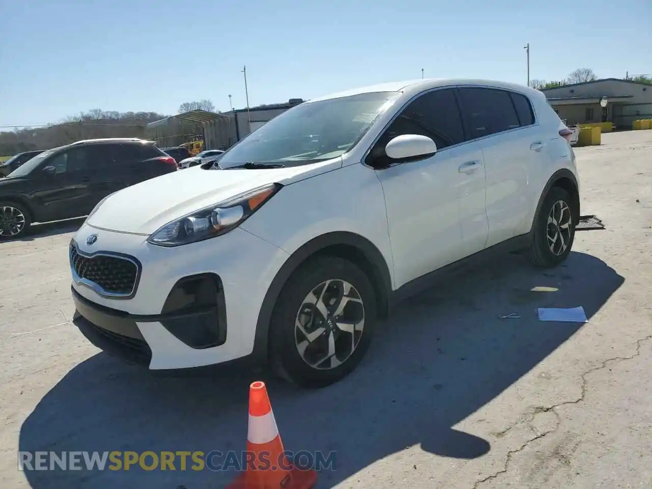 1 Photograph of a damaged car KNDPM3AC5M7878596 KIA SPORTAGE 2021