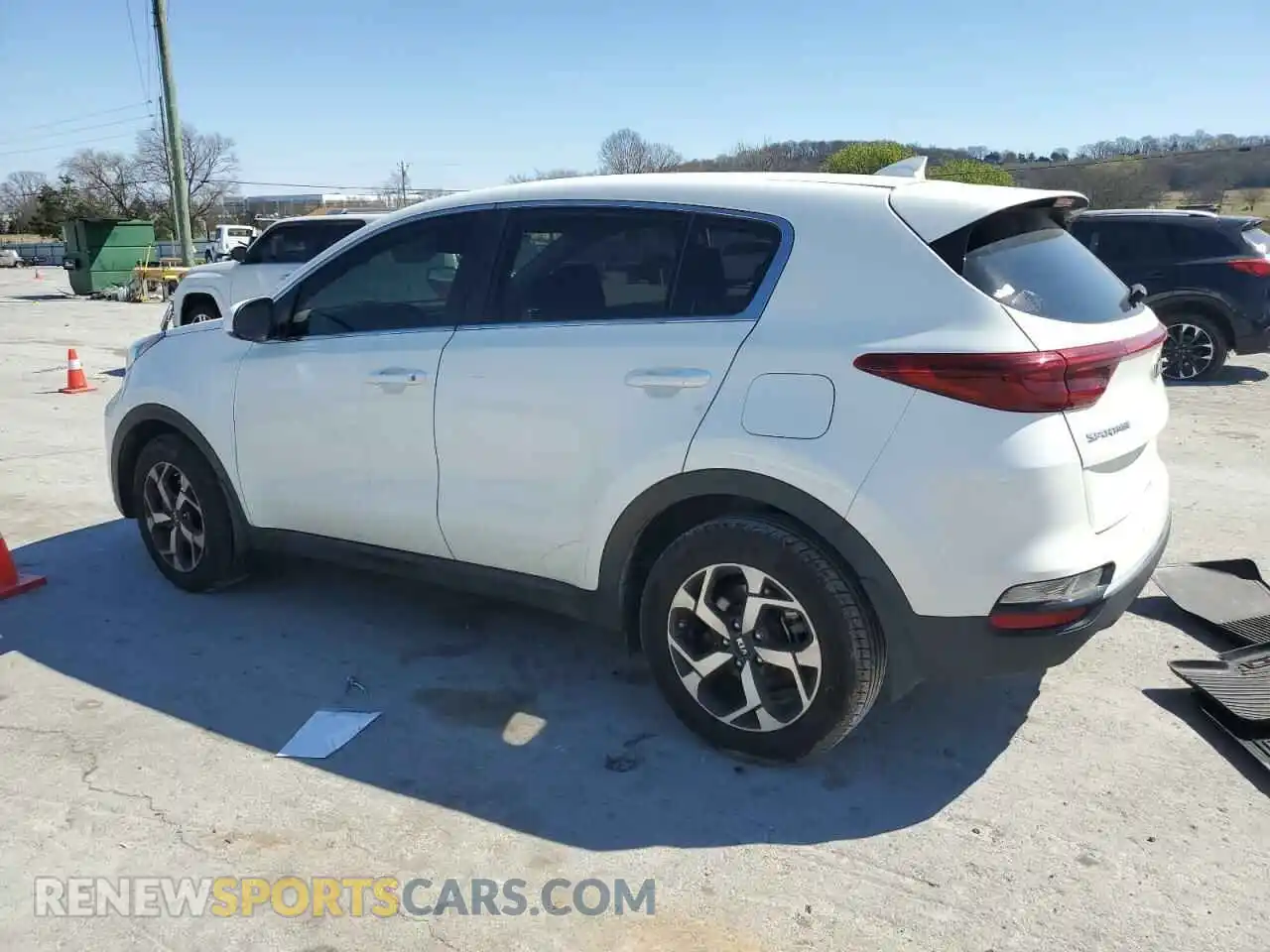 2 Photograph of a damaged car KNDPM3AC5M7878596 KIA SPORTAGE 2021