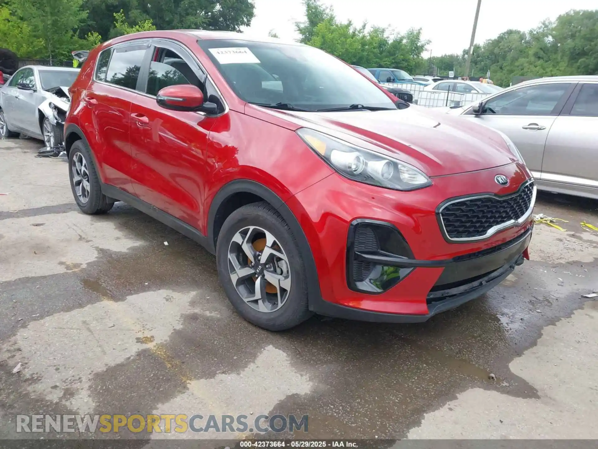 1 Photograph of a damaged car KNDPM3AC5M7901696 KIA SPORTAGE 2021