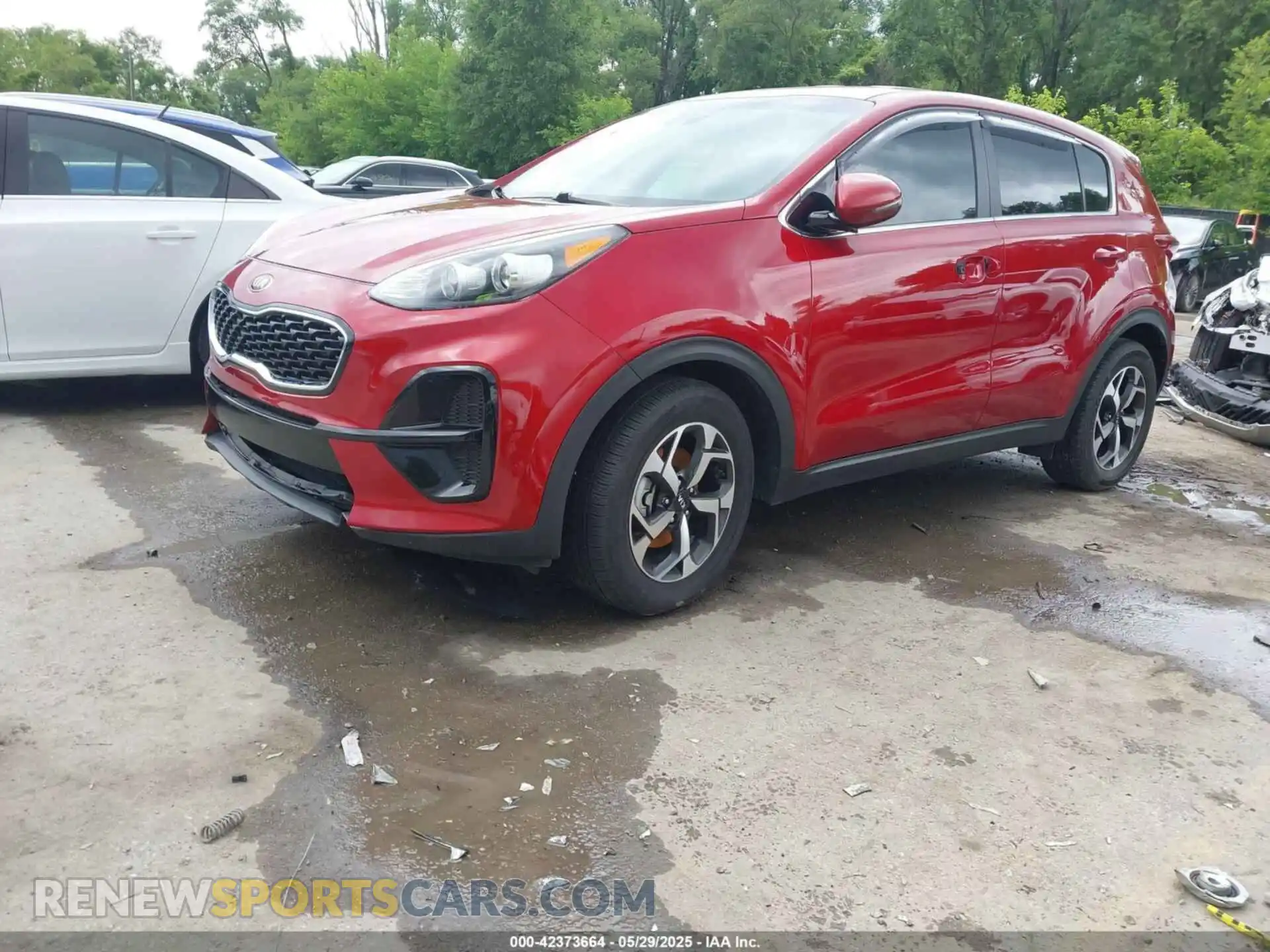 2 Photograph of a damaged car KNDPM3AC5M7901696 KIA SPORTAGE 2021