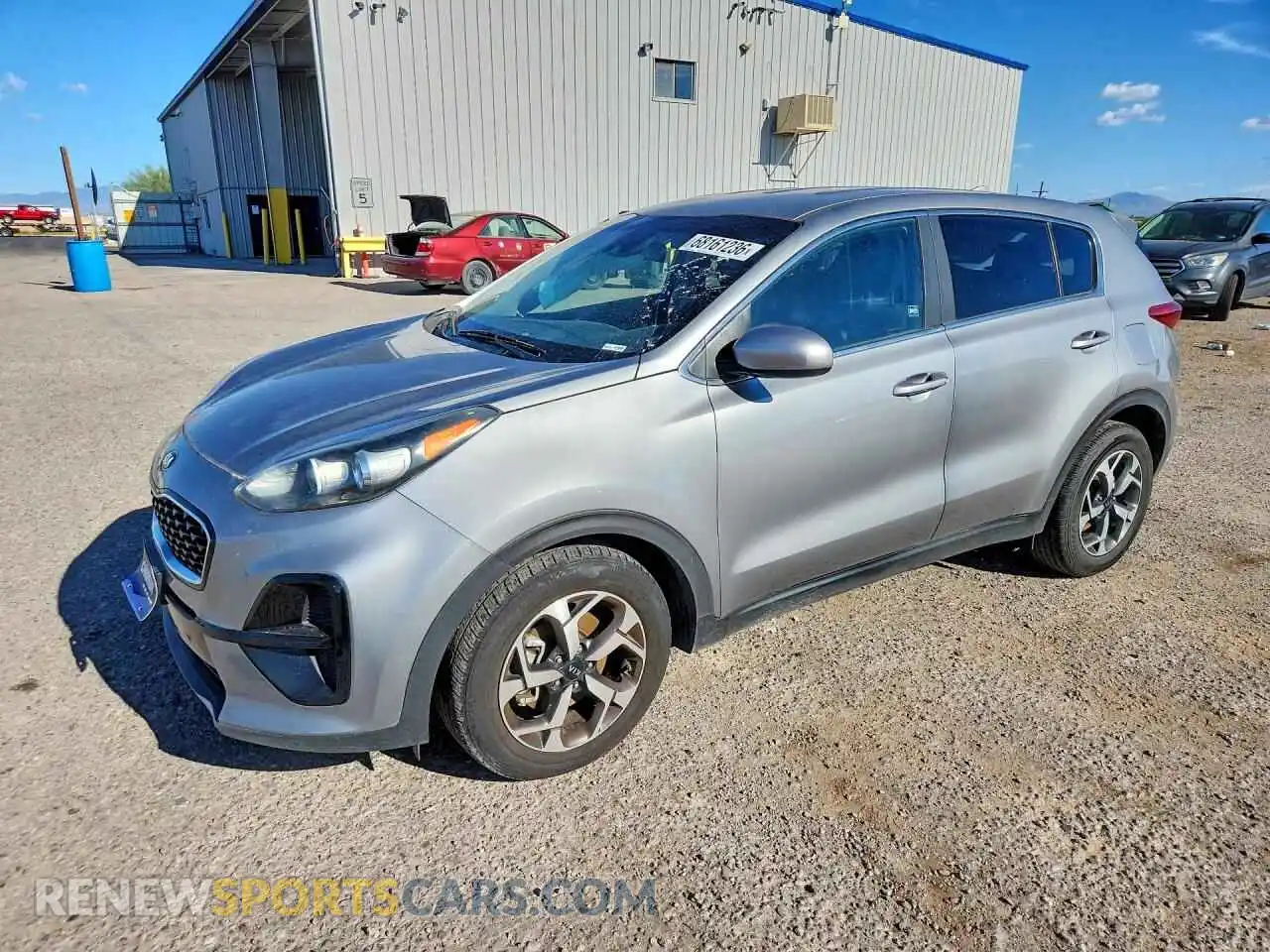 1 fotografías del automóvil dañado KNDPM3AC5M7922094 KIA SPORTAGE 2021