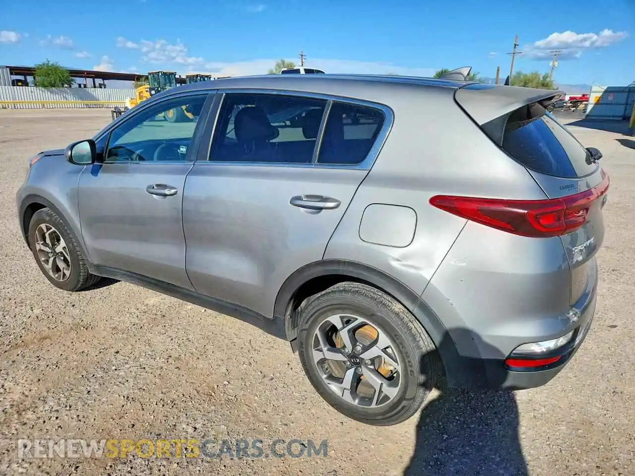 2 fotografías del automóvil dañado KNDPM3AC5M7922094 KIA SPORTAGE 2021