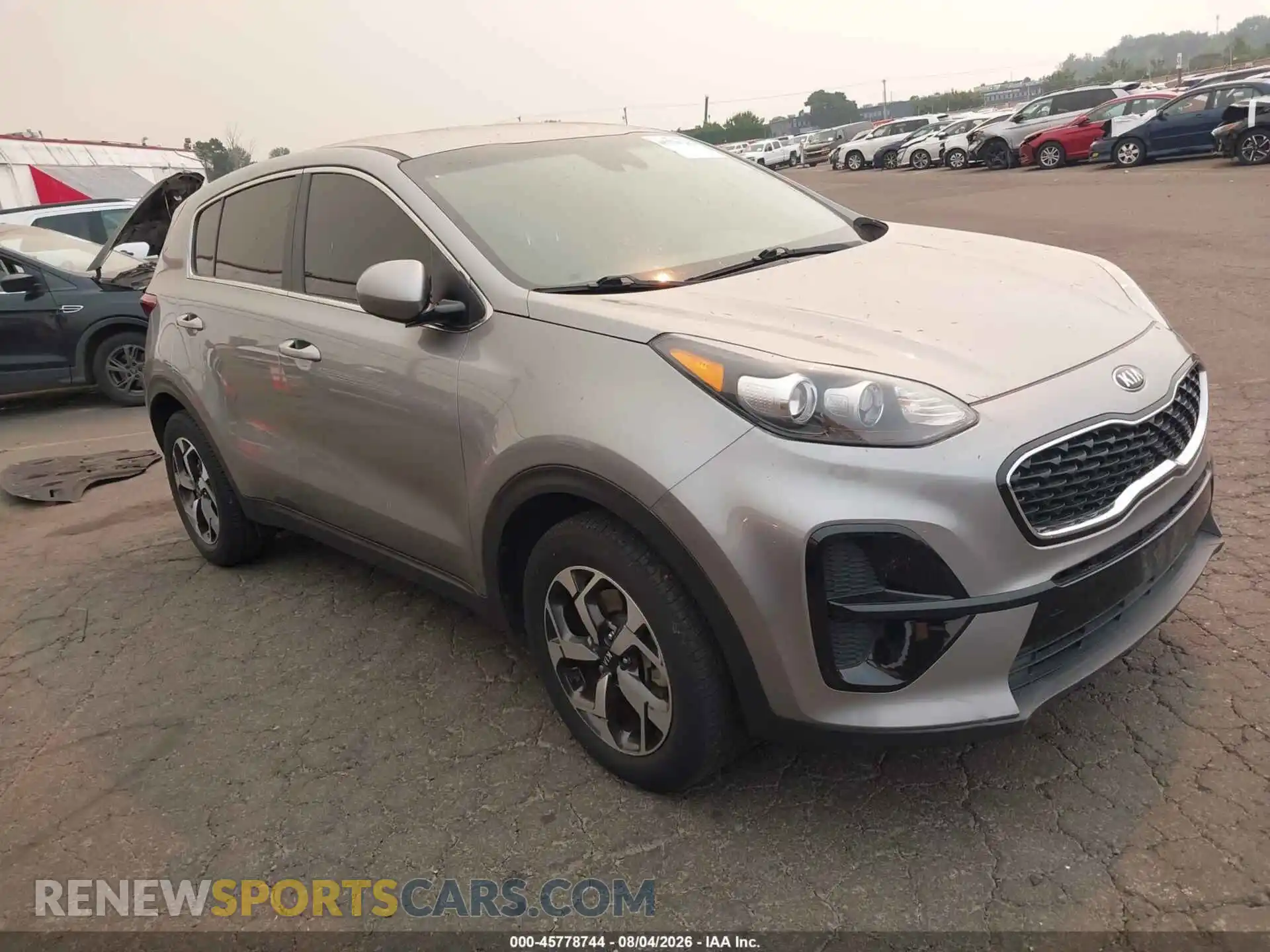 1 Photograph of a damaged car KNDPM3AC5M7928056 KIA SPORTAGE 2021