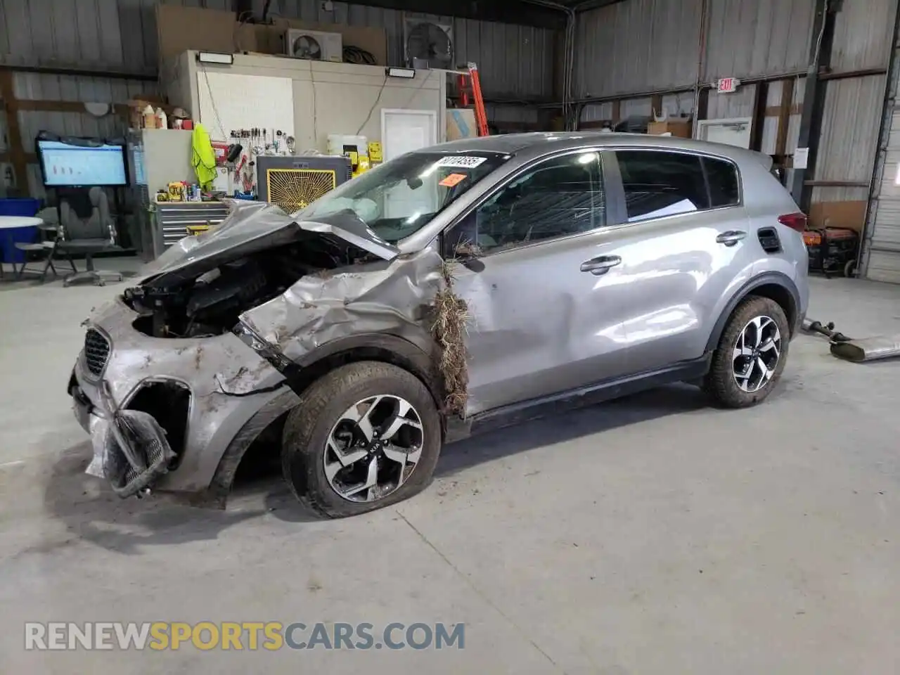 1 Photograph of a damaged car KNDPM3AC5M7932558 KIA SPORTAGE 2021