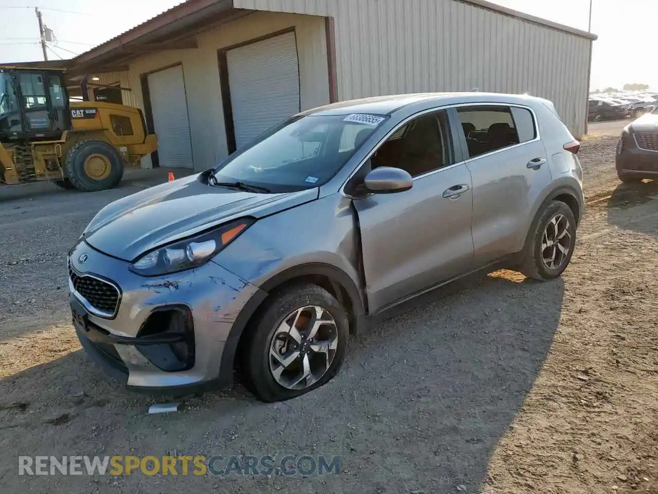 1 Photograph of a damaged car KNDPM3AC5M7933421 KIA SPORTAGE 2021