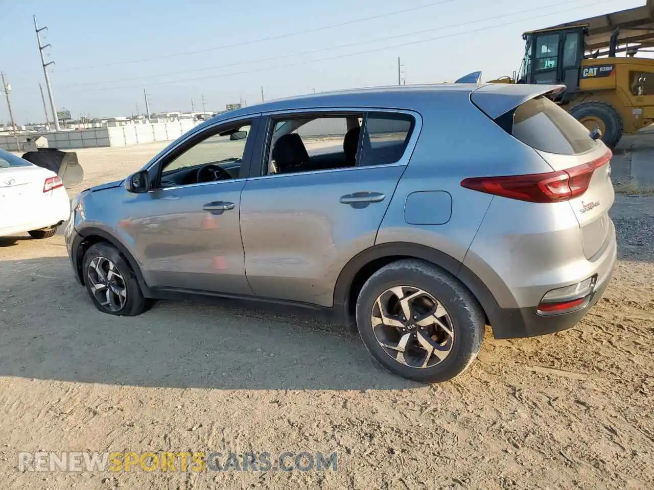 2 Photograph of a damaged car KNDPM3AC5M7933421 KIA SPORTAGE 2021