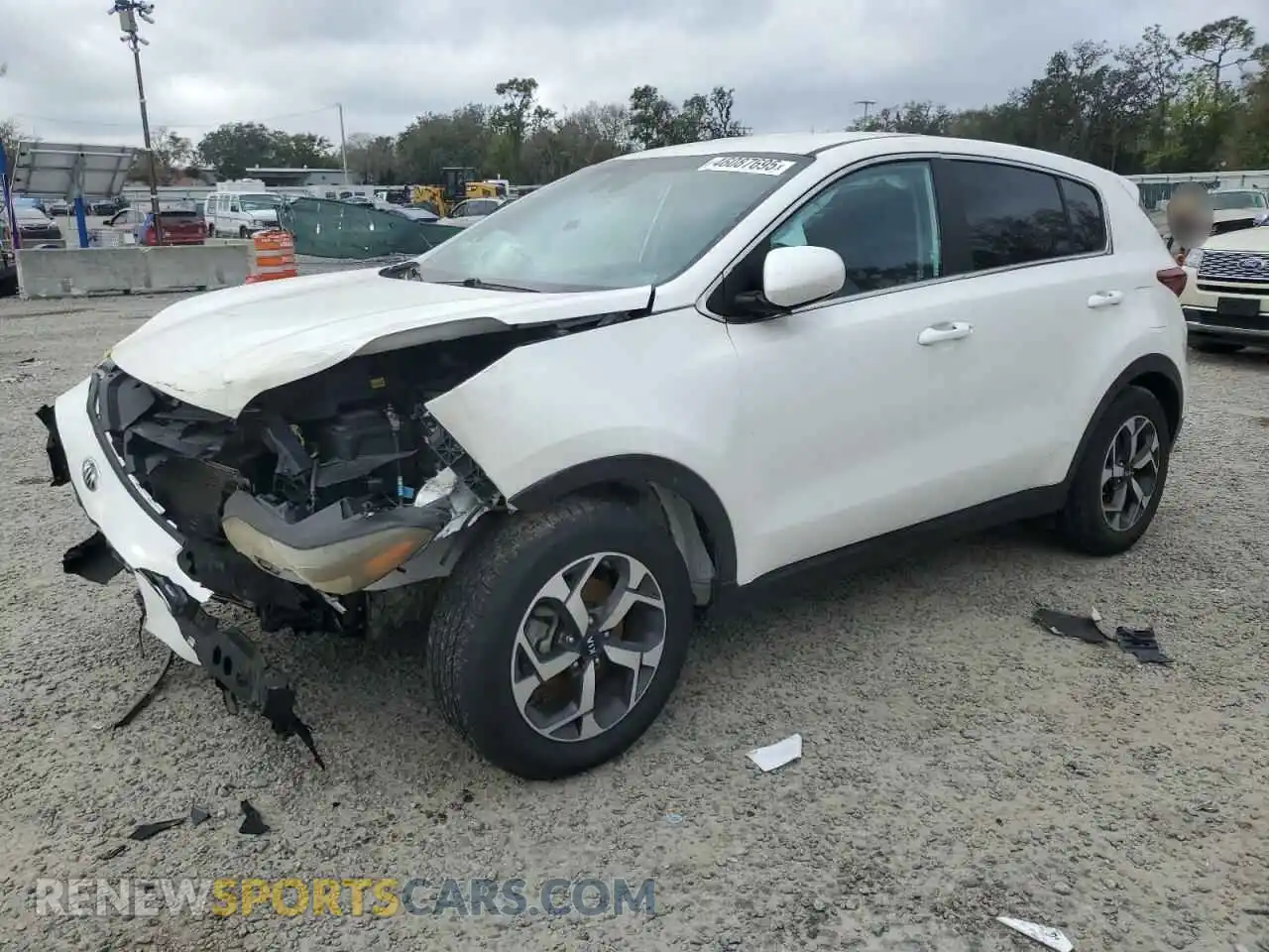 1 Photograph of a damaged car KNDPM3AC5M7938229 KIA SPORTAGE 2021