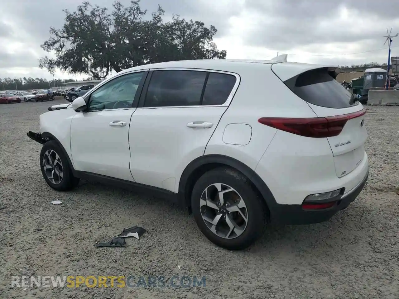 2 Photograph of a damaged car KNDPM3AC5M7938229 KIA SPORTAGE 2021