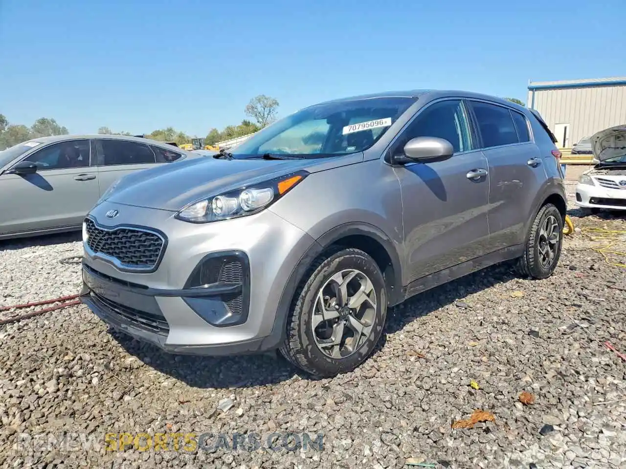 1 Photograph of a damaged car KNDPM3AC5M7942572 KIA SPORTAGE 2021